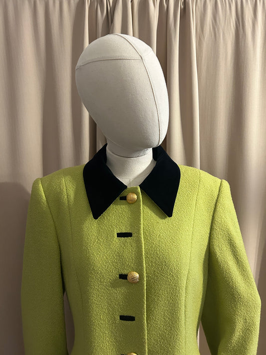 Chartreuse Escada Blazer