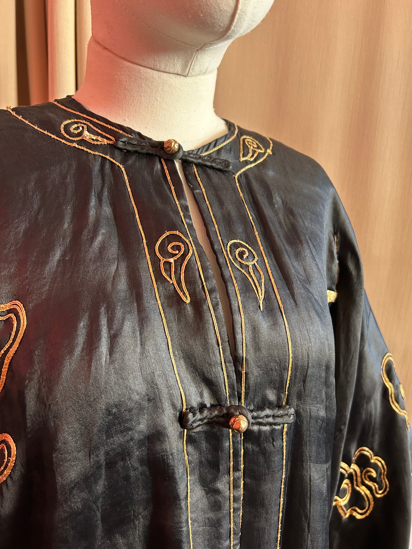 Silk Embroidered Robe