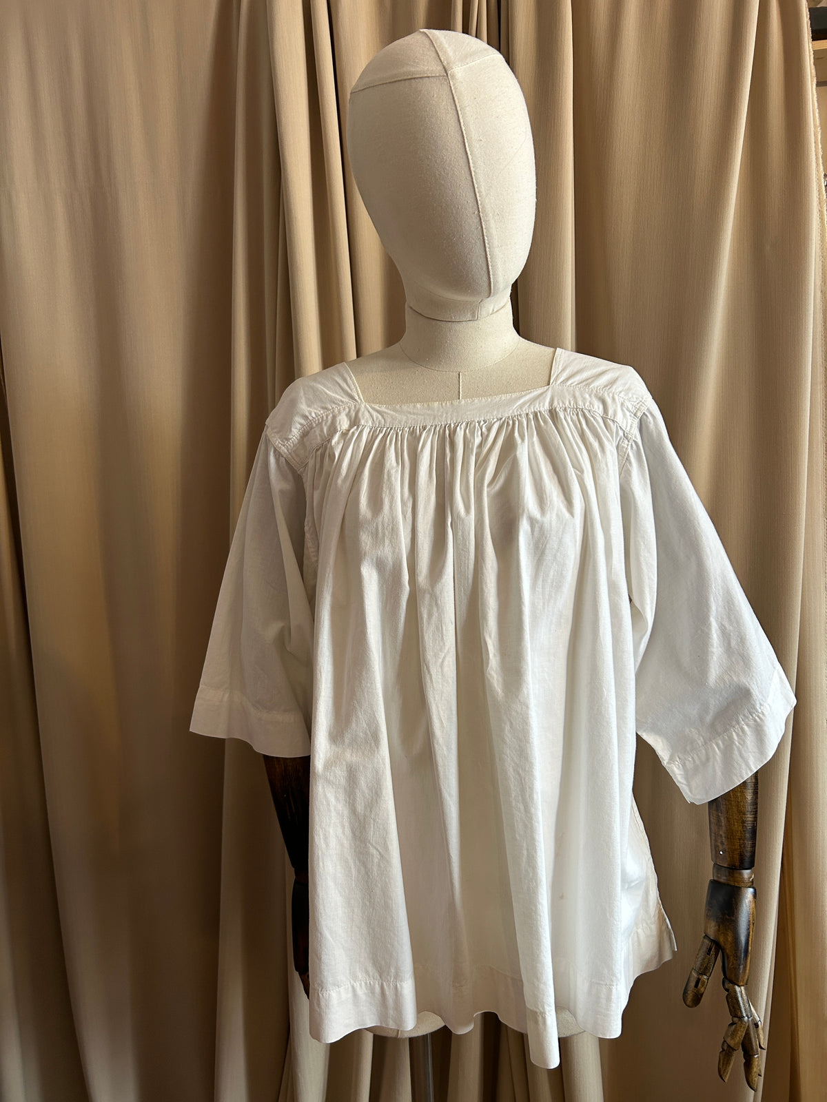 Irish White Cotton Blouse