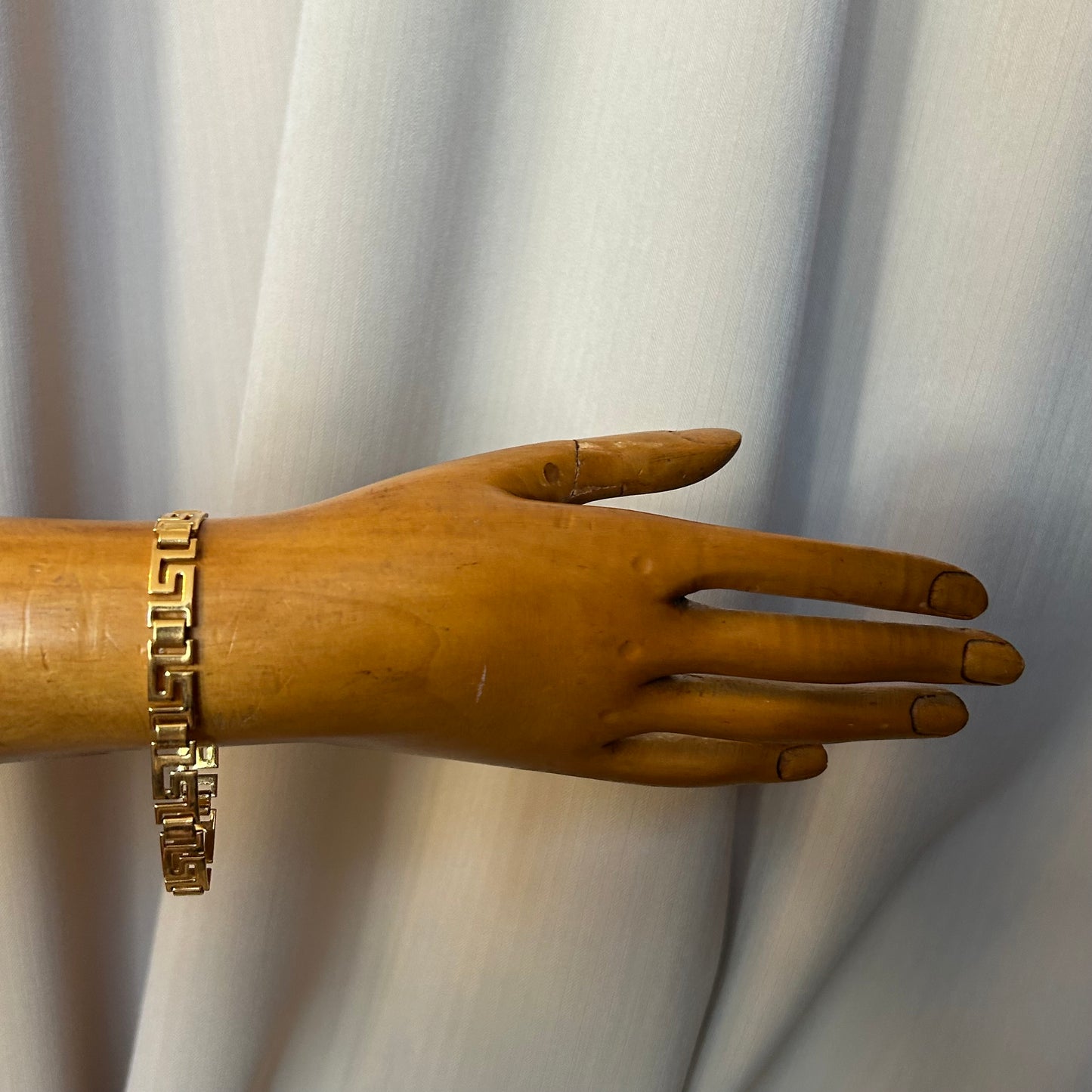 Greek Key Link Bracelet