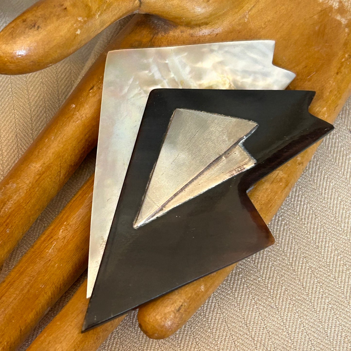 Statement Modernist Brooch