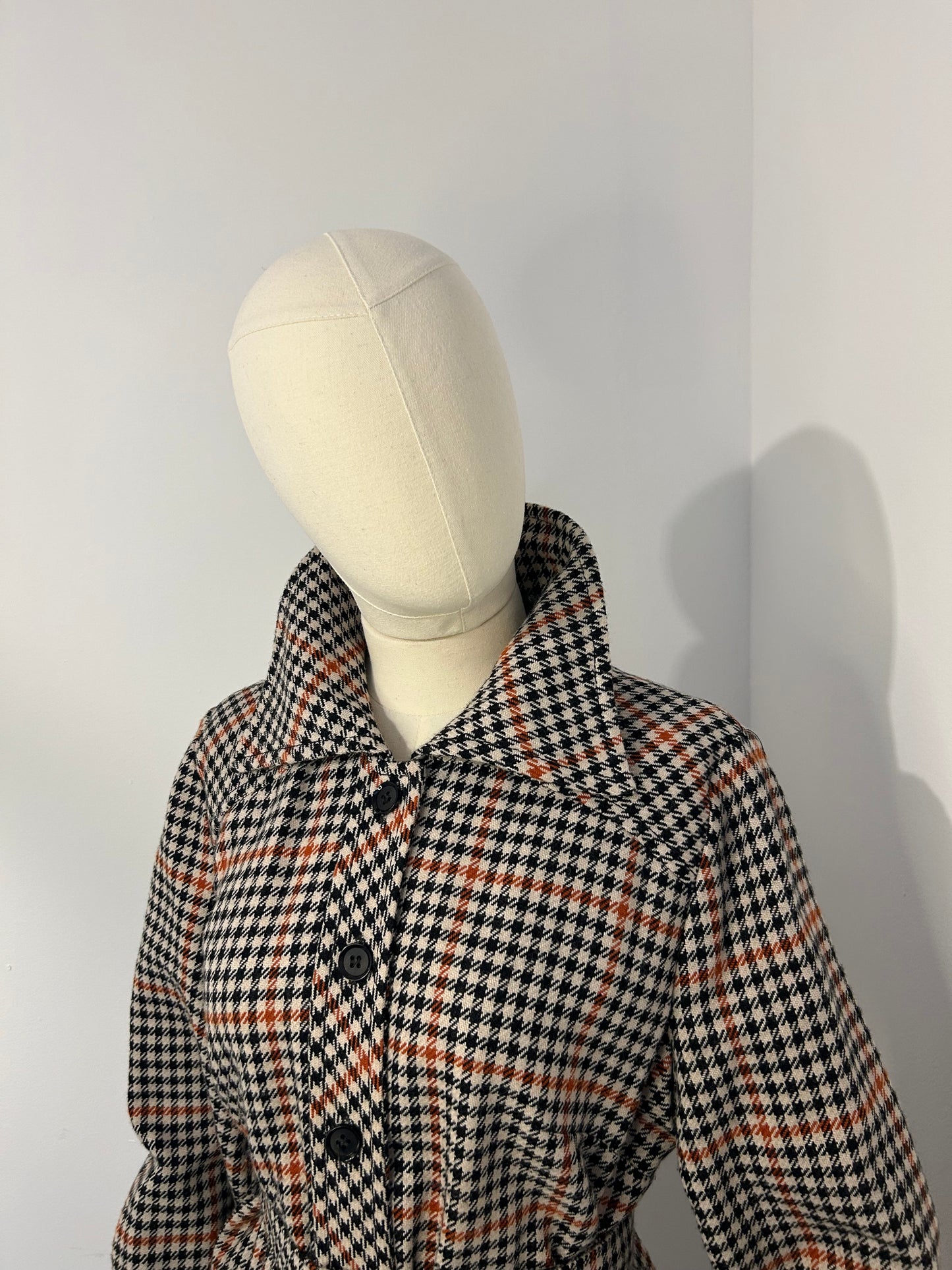 Wool Check Shacket