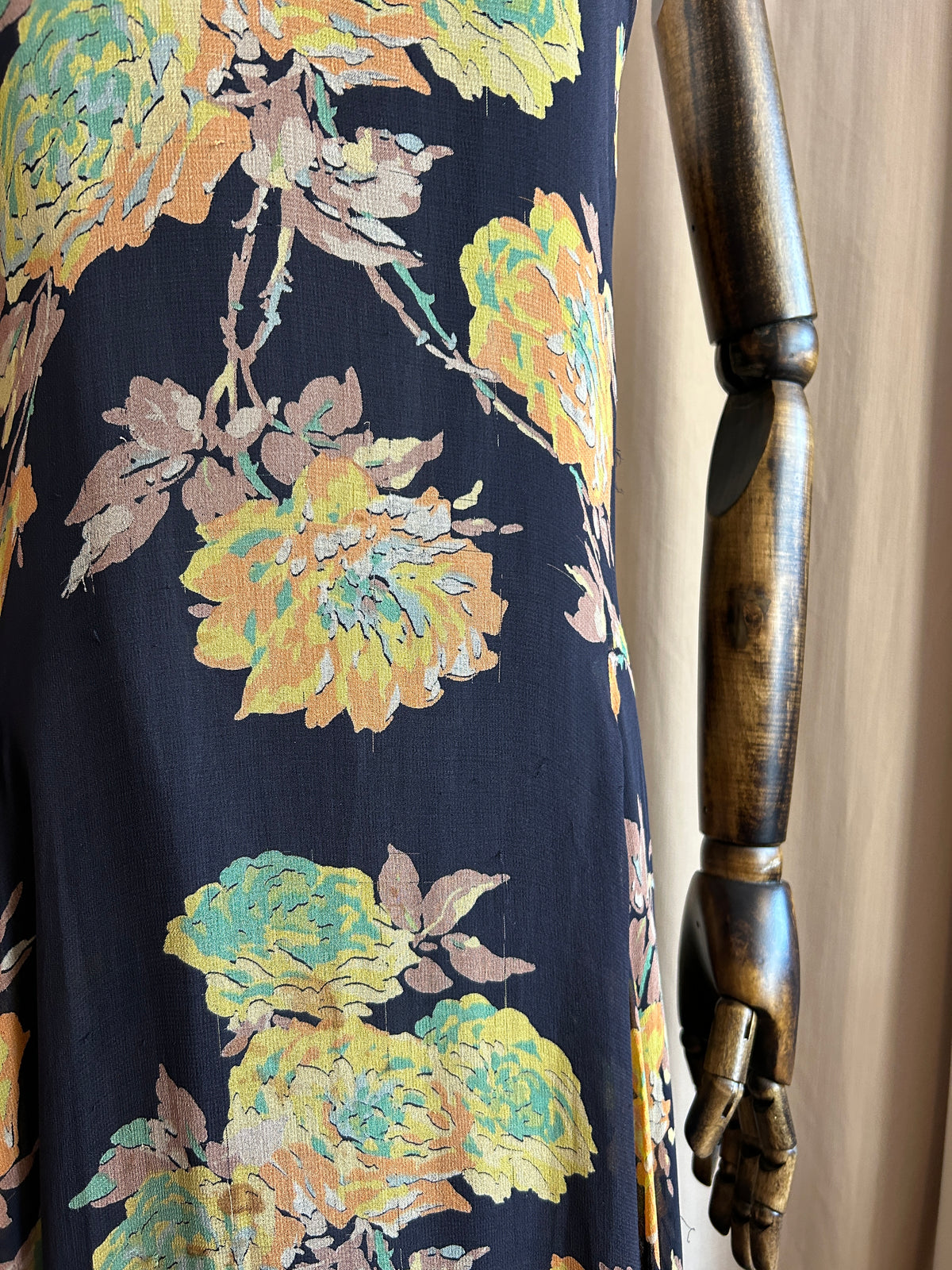 20s Floral Dress