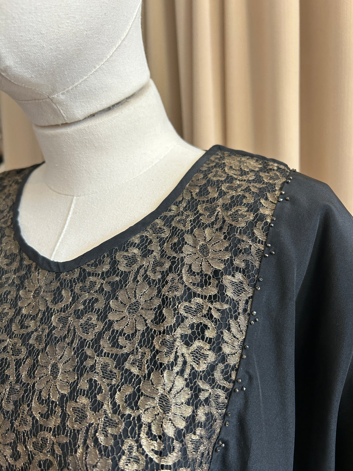 20s Lamé Tabard Top