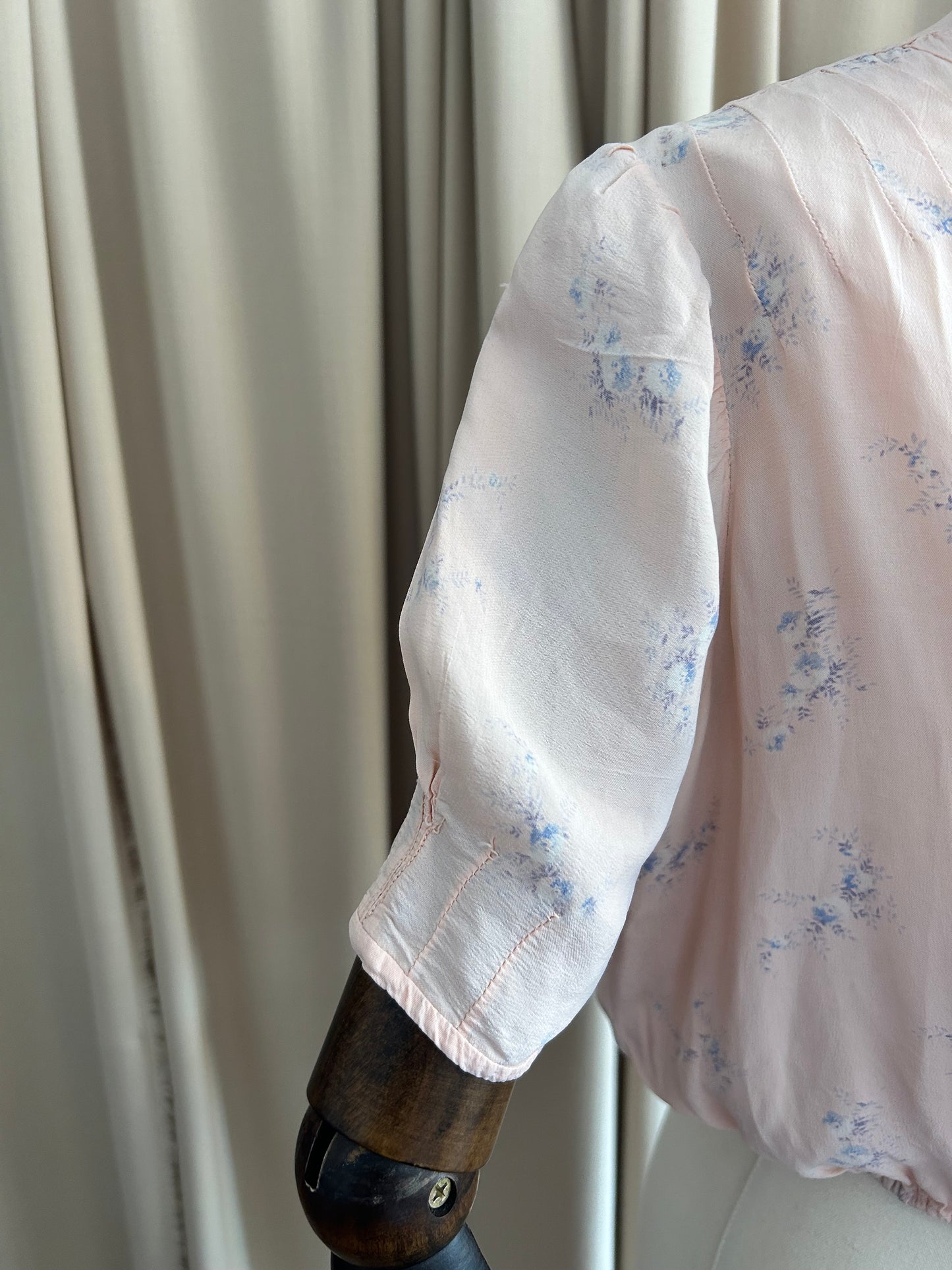 30s Dusty Pink Blouse