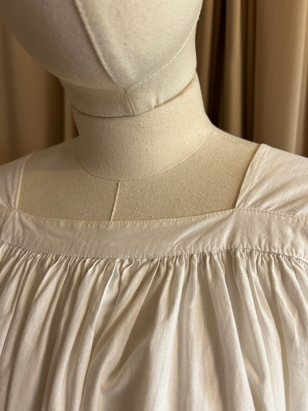 Irish White Cotton Blouse