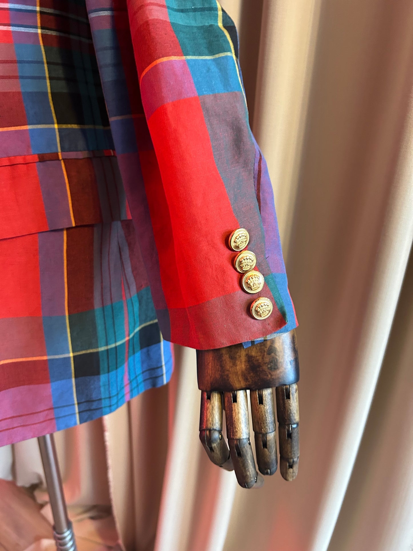 Ralph Lauren Tartan Blazer