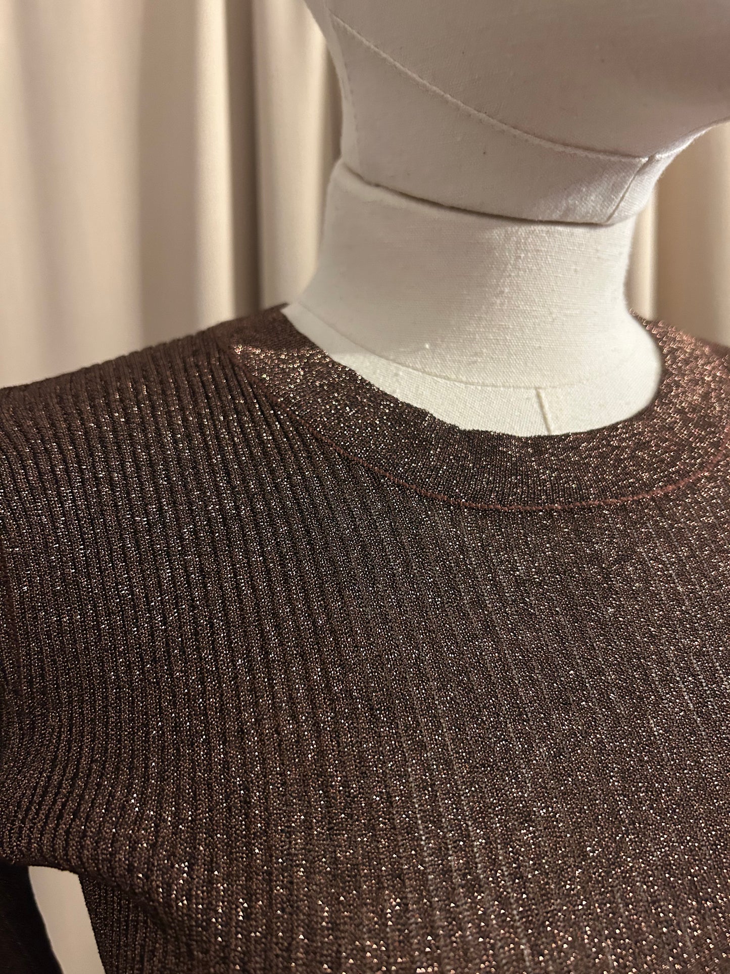 Solace London Glitter Rollneck