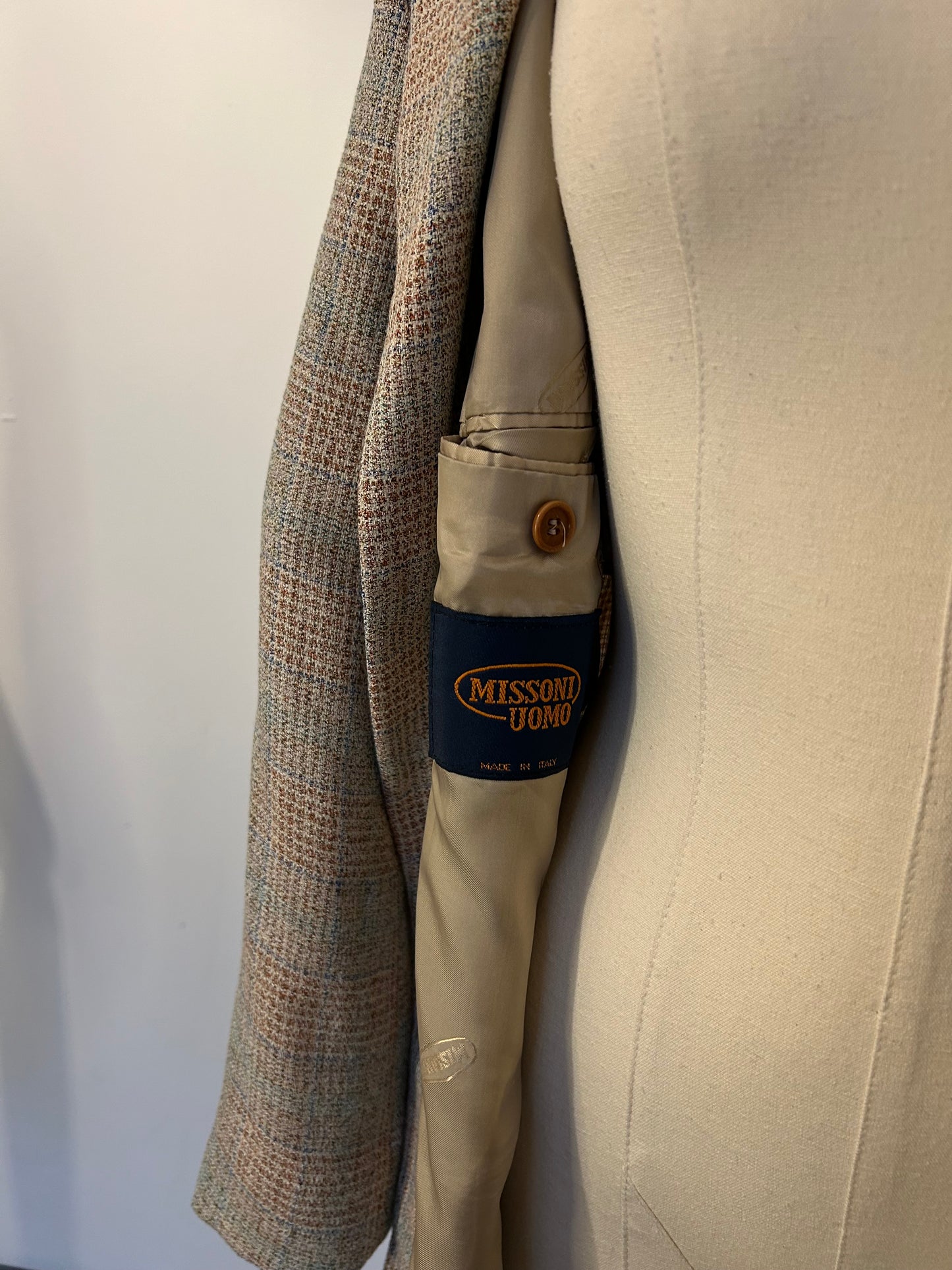 Missoni Beige Check Blazer