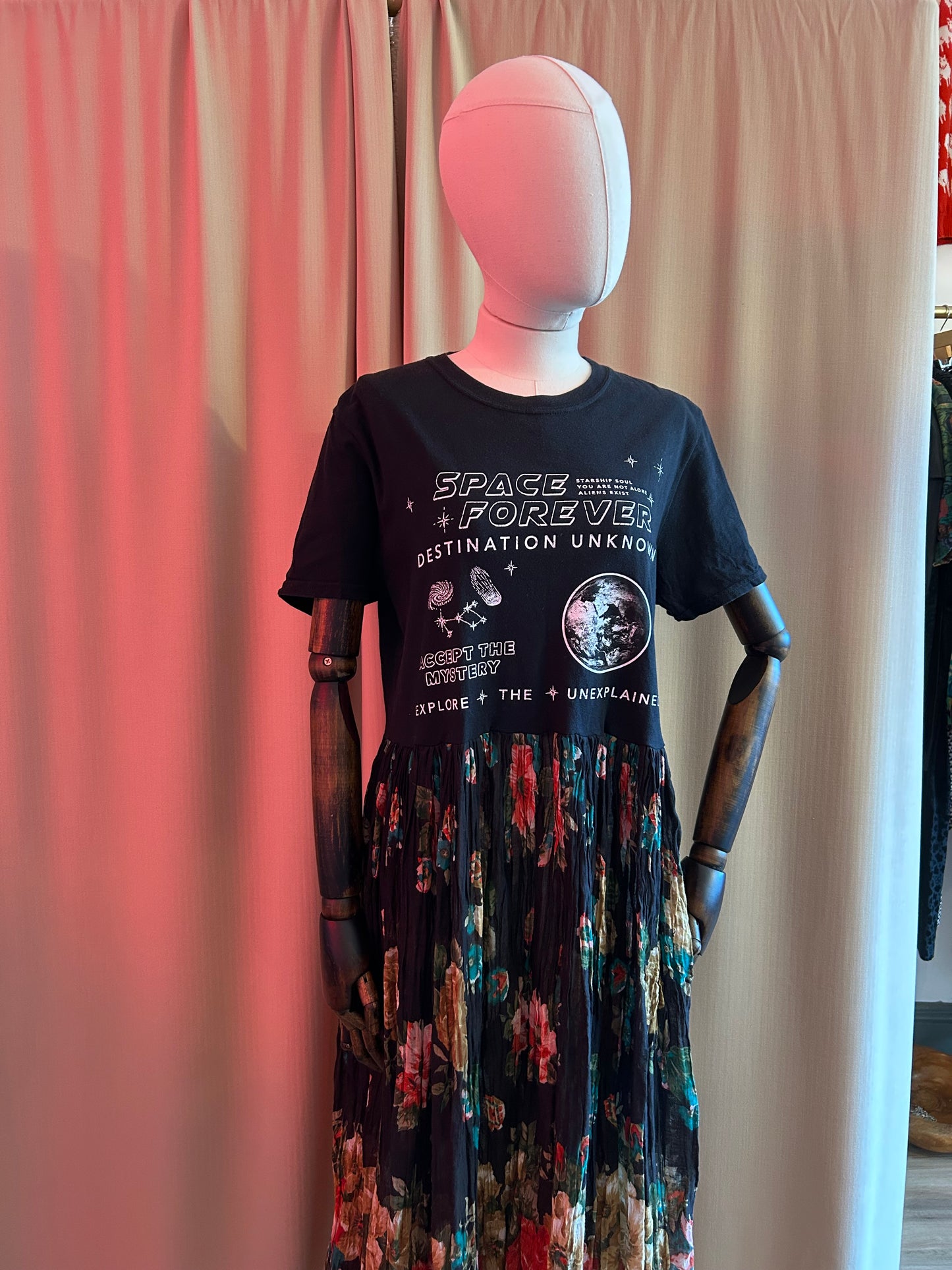 Space Forever Tshirt Dress