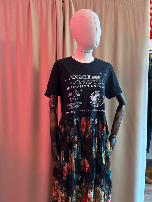 Space Forever Tshirt Dress