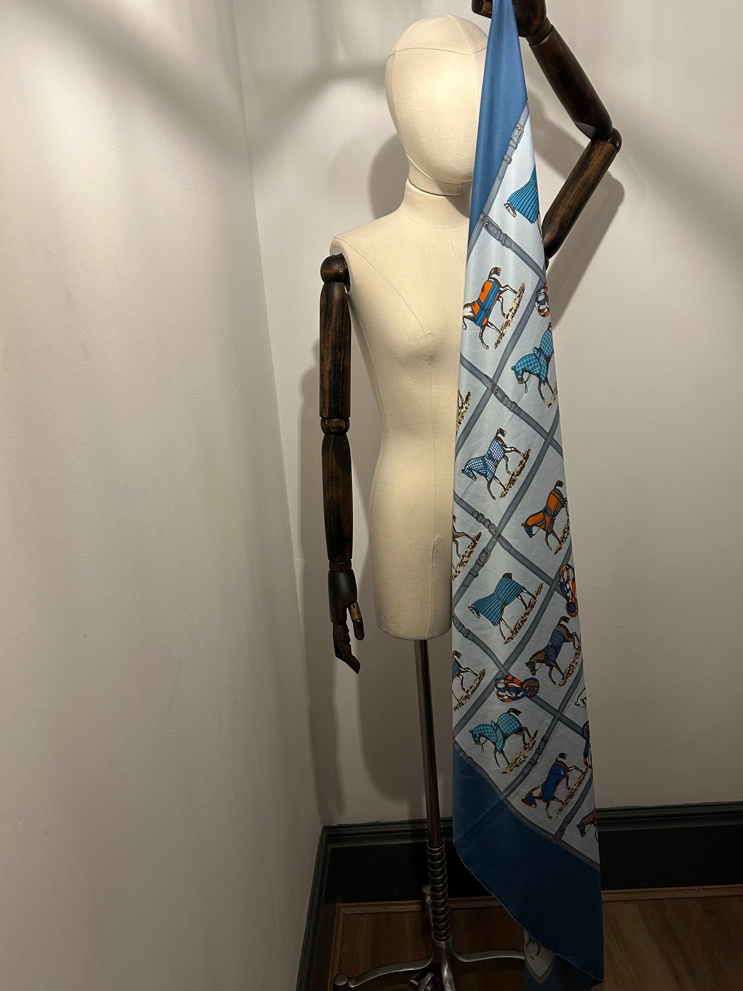 Hermes Large Silk Scarf