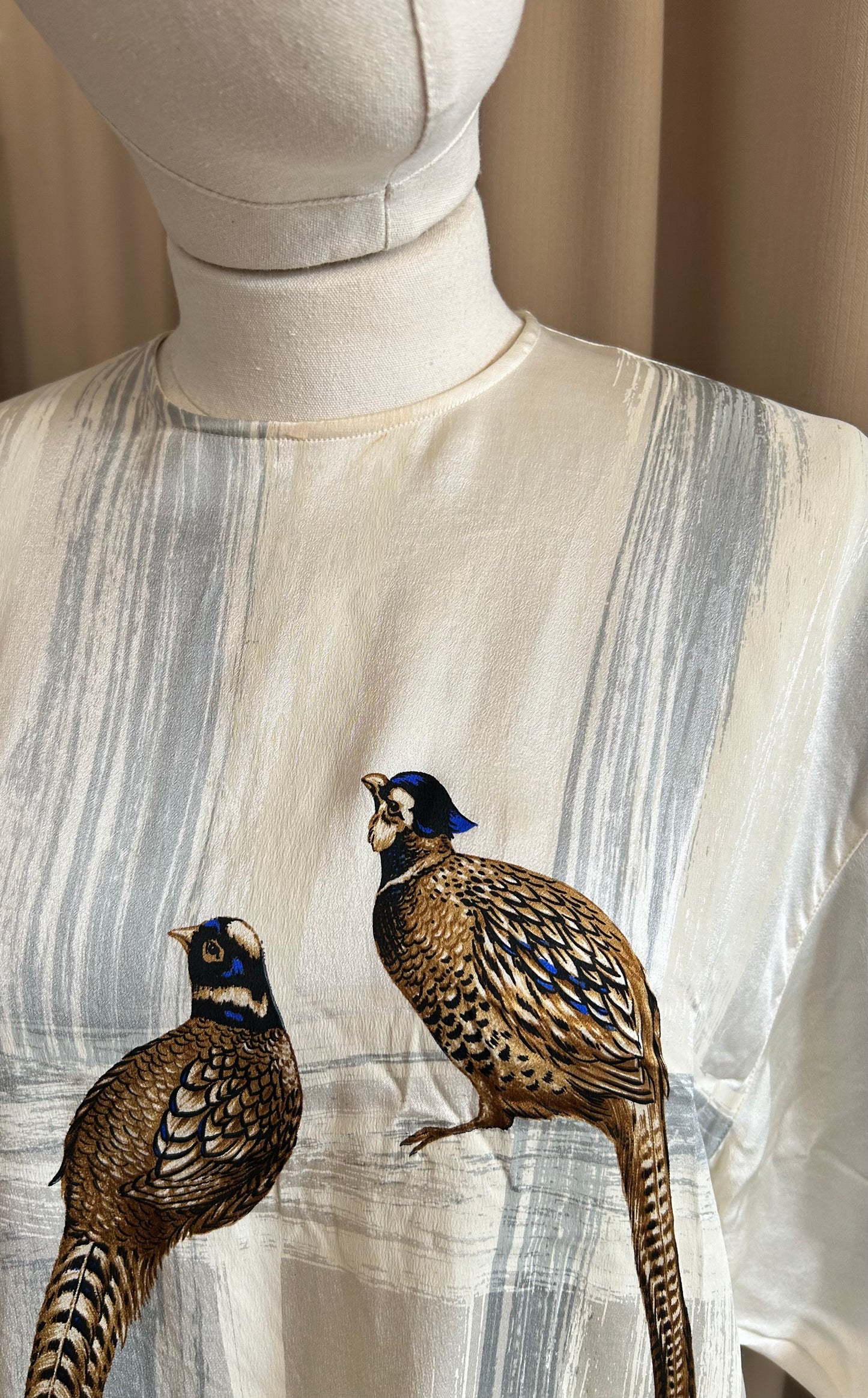 Silk Pheasant Blouse