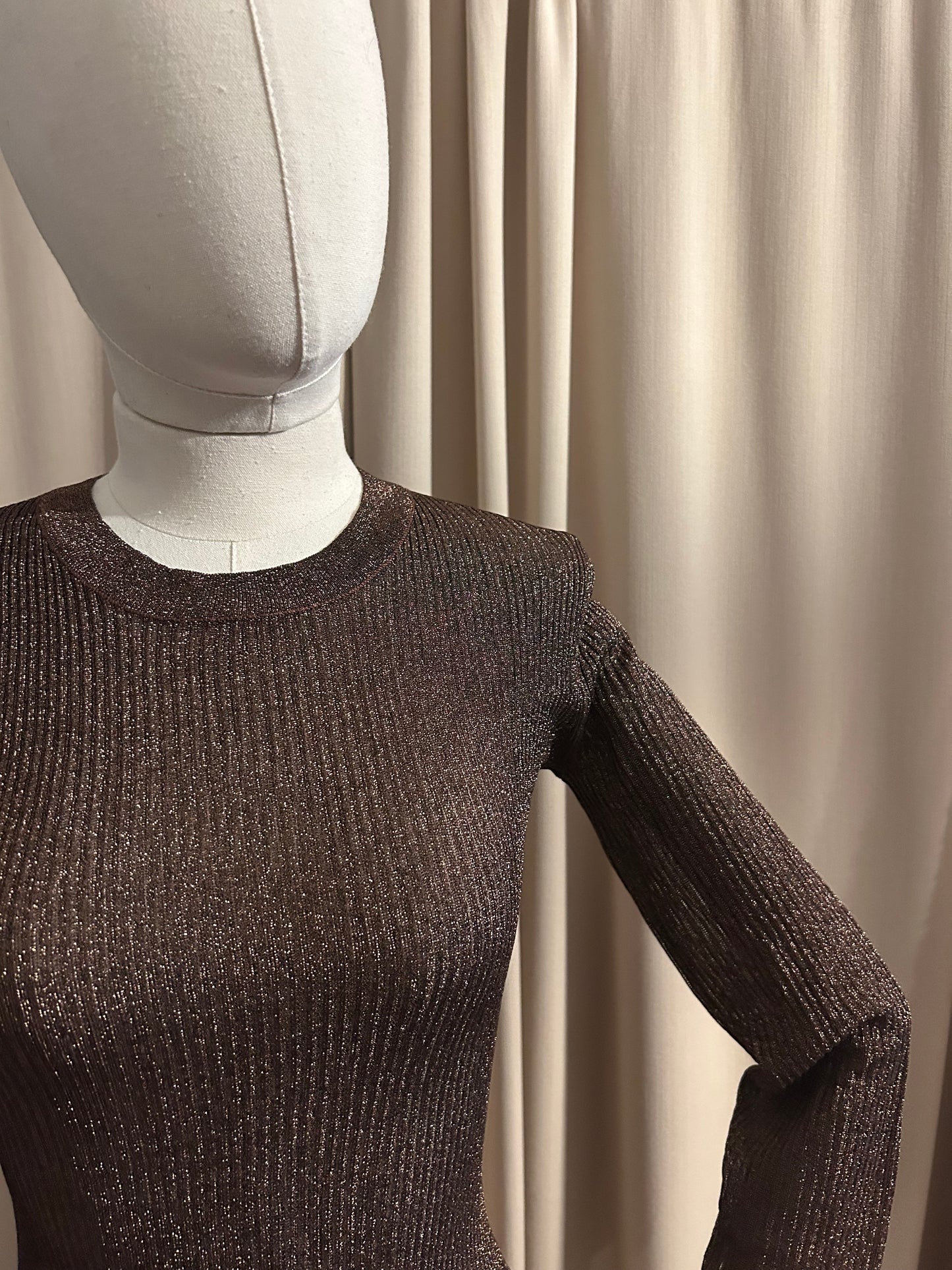 Solace London Glitter Rollneck