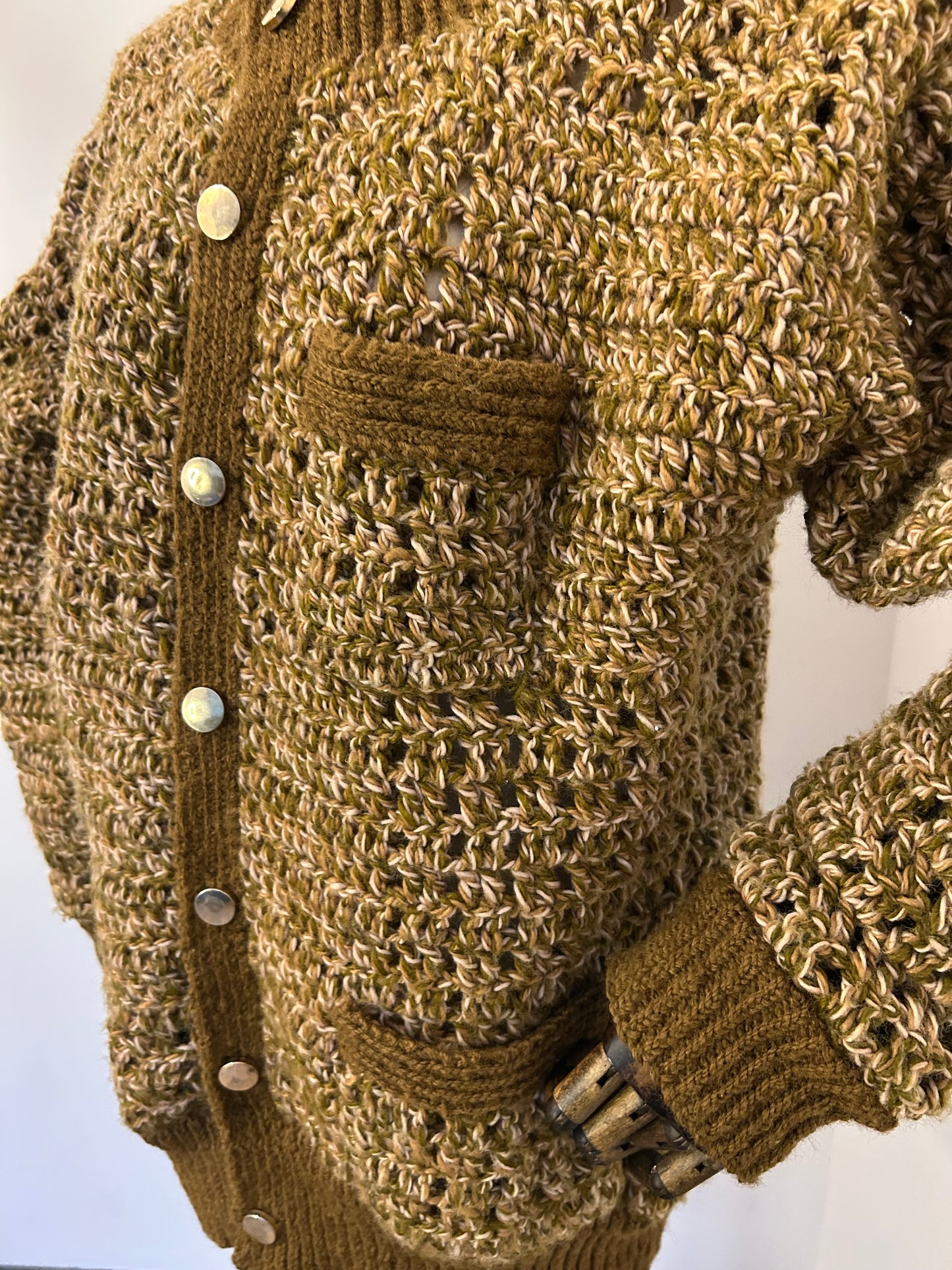 Chunky Brown Cardigan