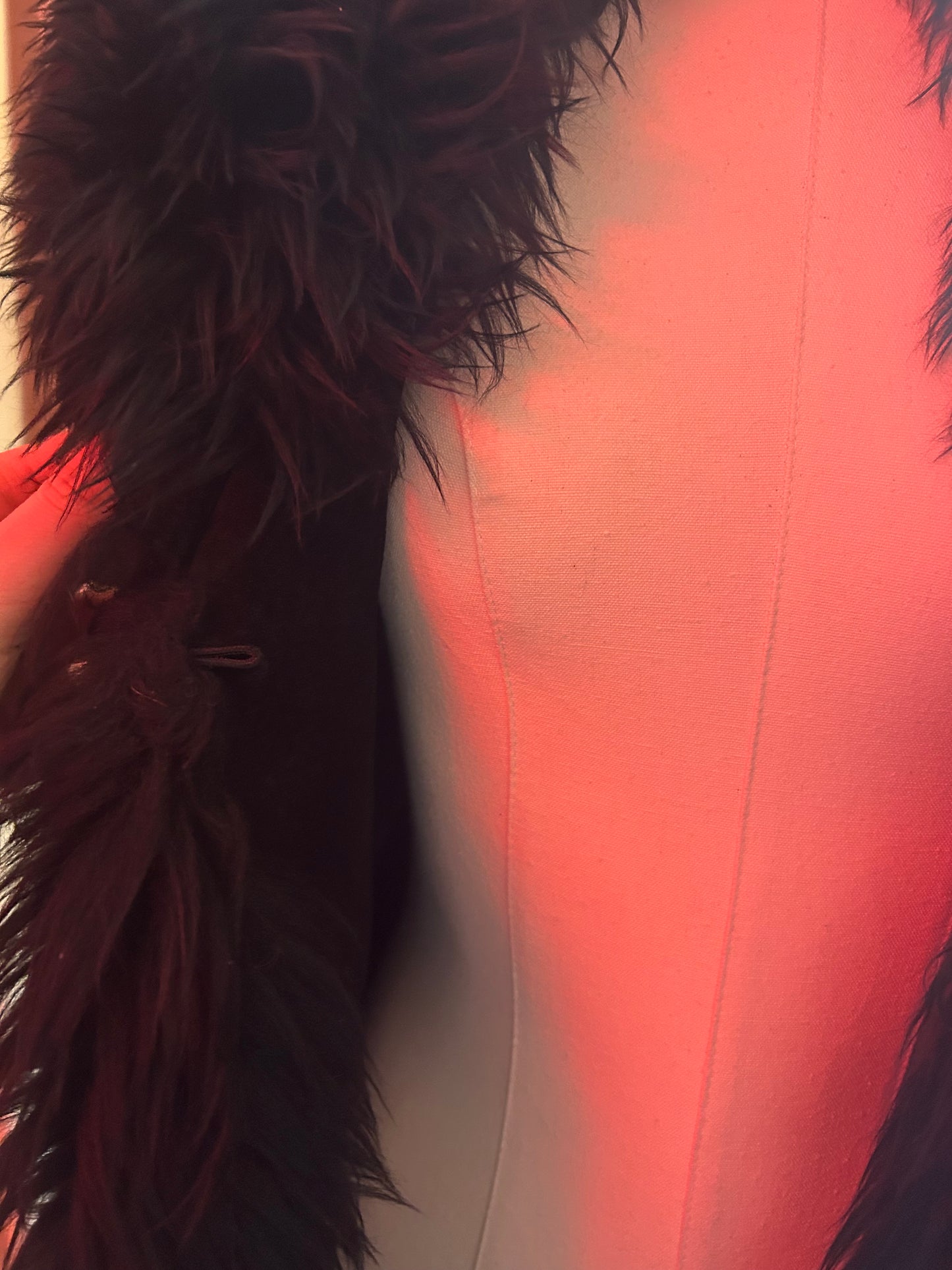 Black Suede Penny Lane Coat