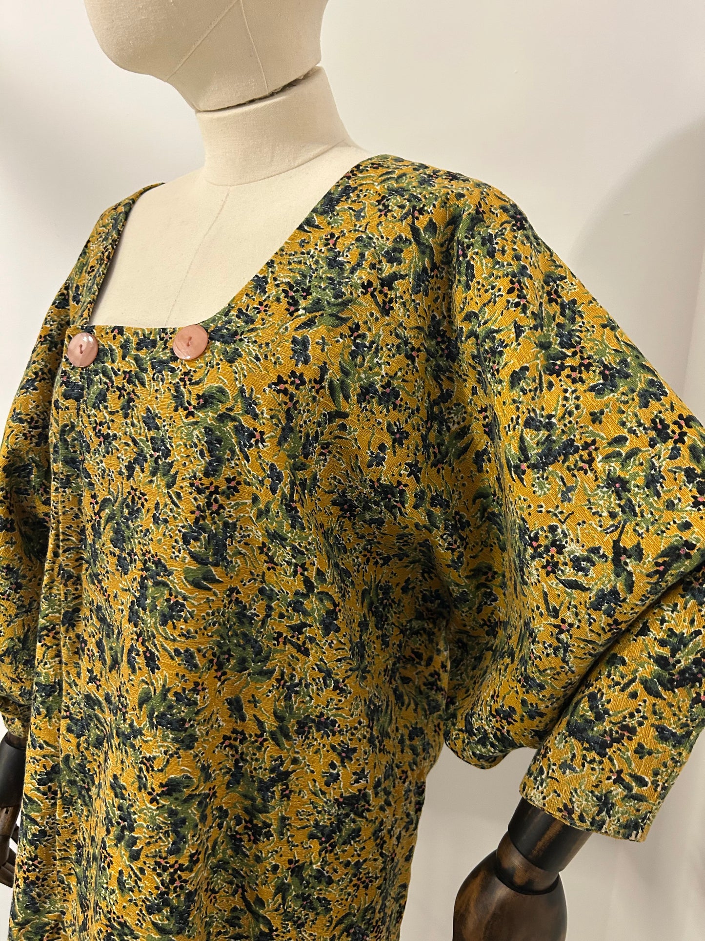 Yellow Floral Haori