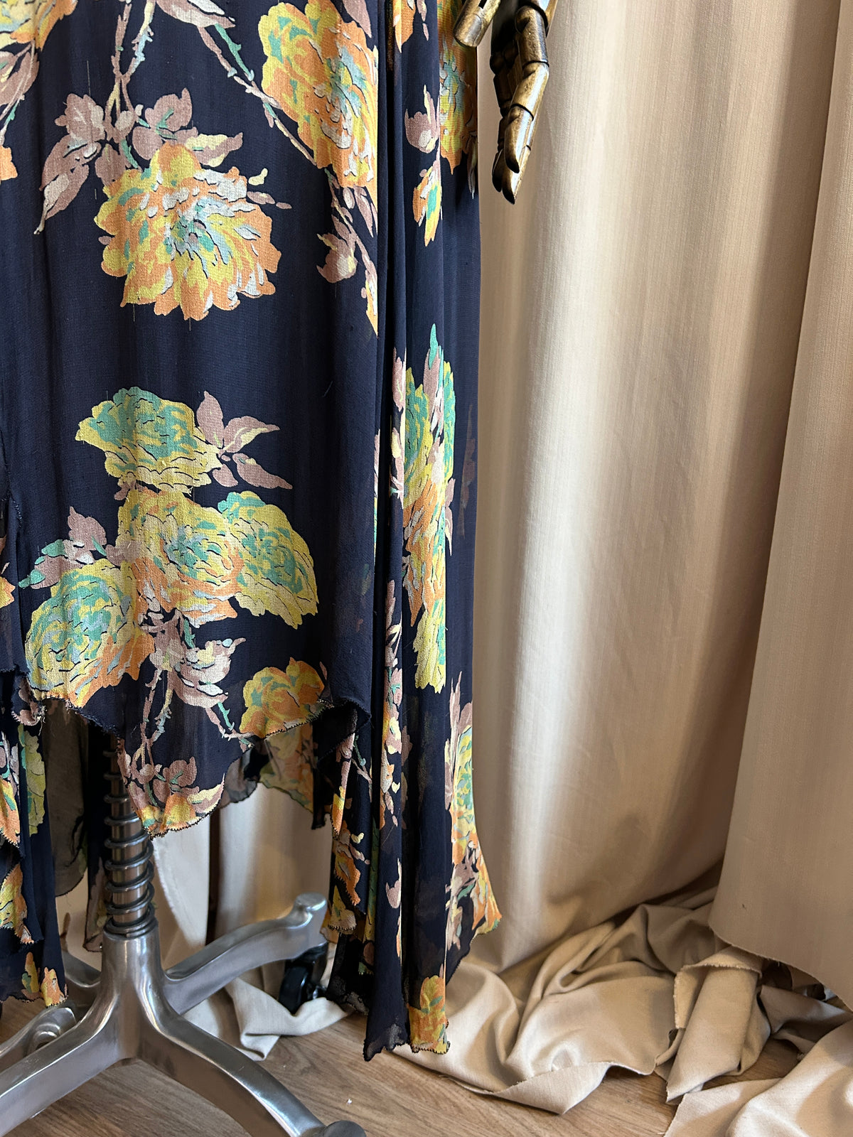 20s Floral Dress