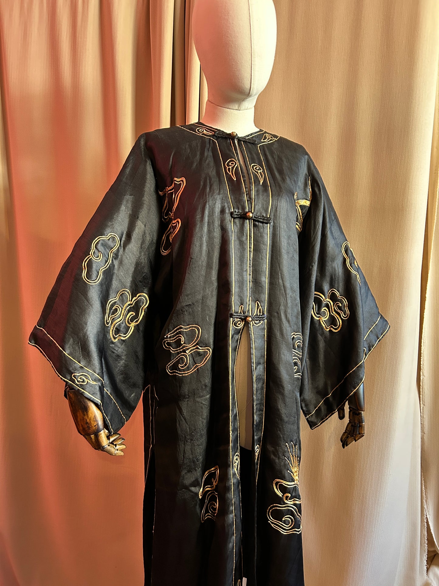 Silk Embroidered Robe