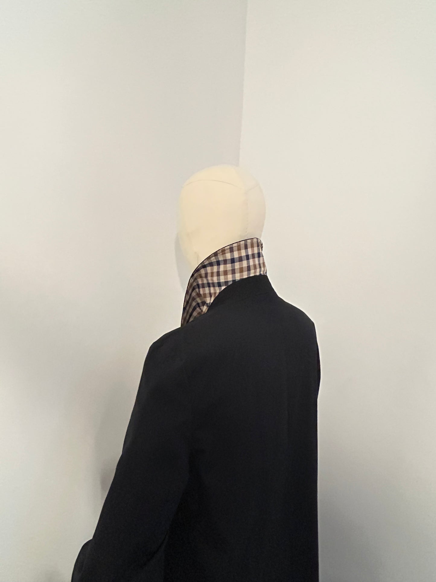 Black Aquascutum Trench