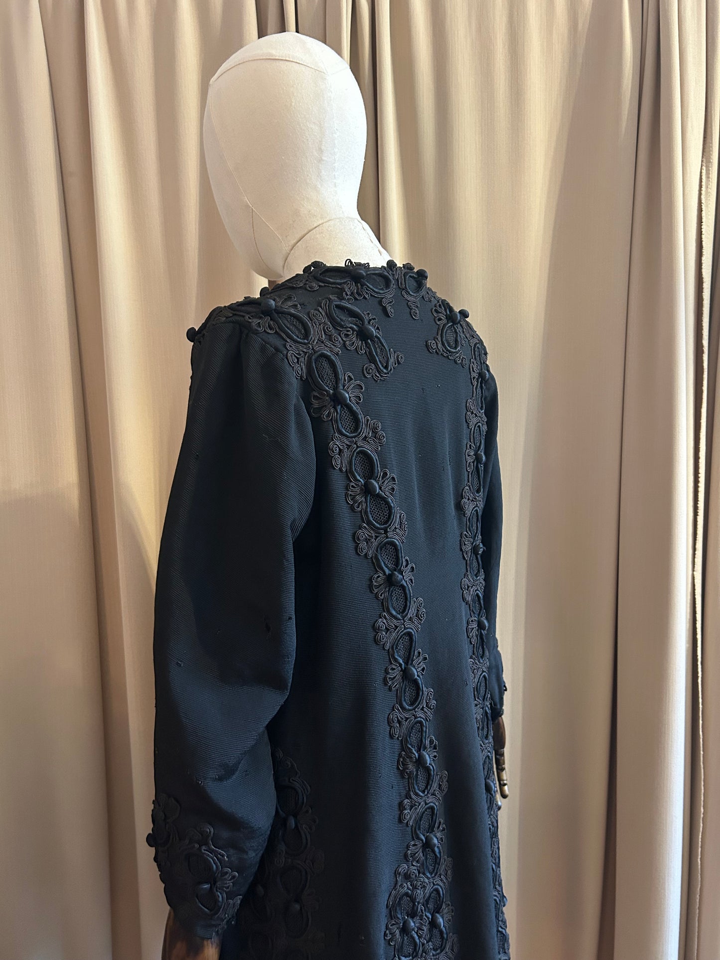 Victorian Embellished Mourning Jacket