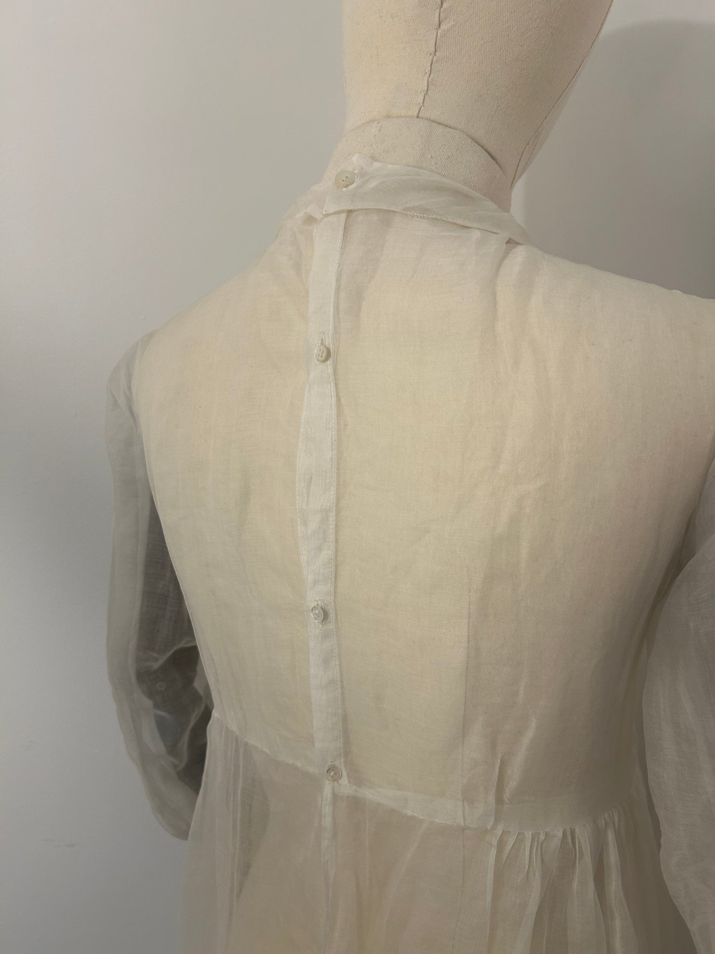 Antique Sheer Victorian Nightgown