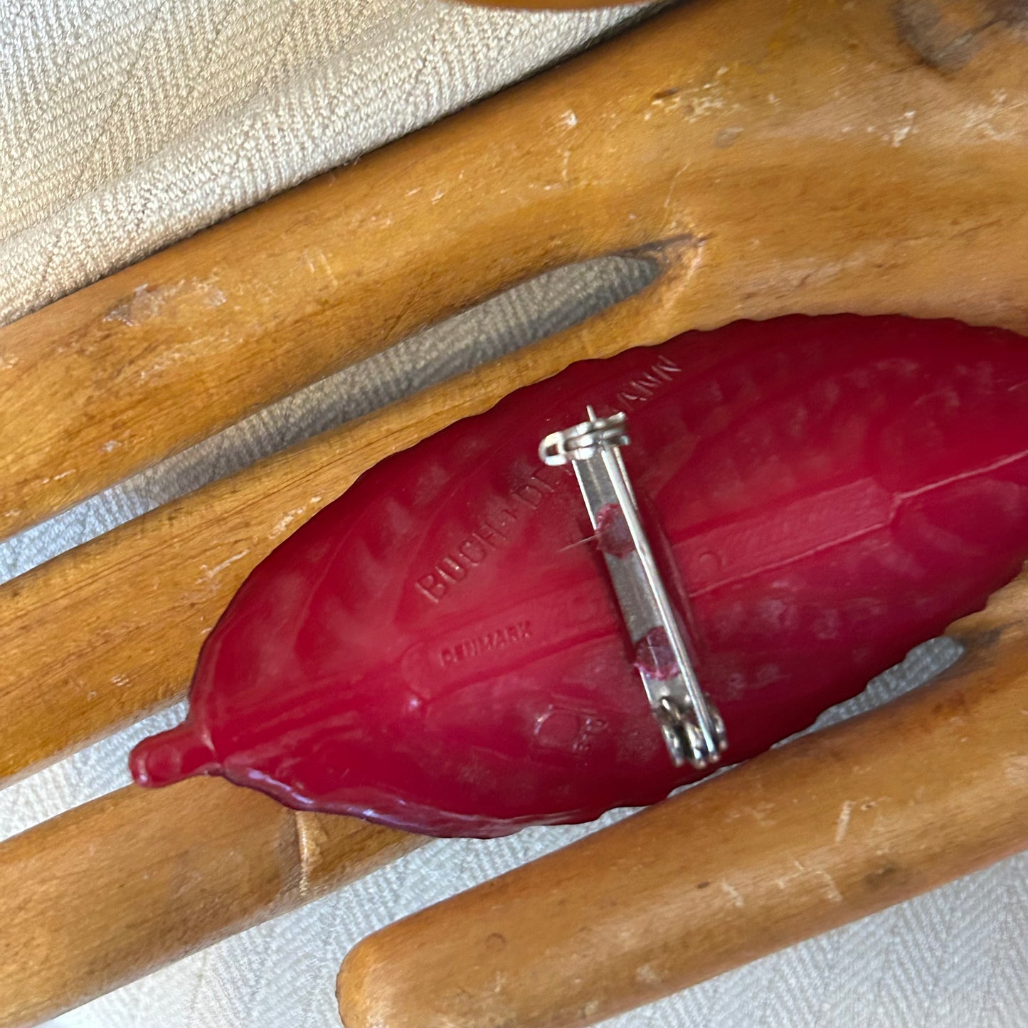 Danish Leaf Brooch