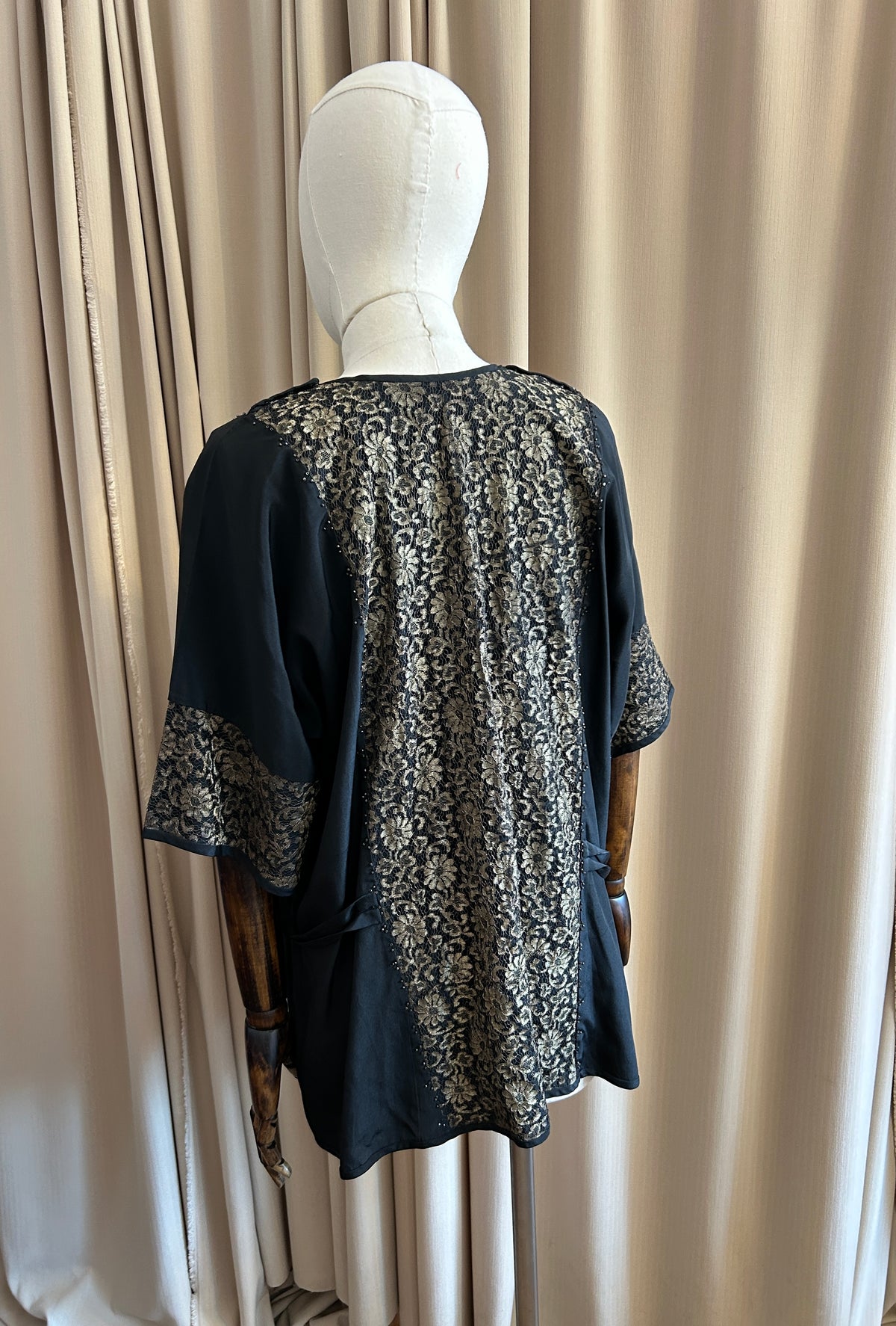 20s Lamé Tabard Top