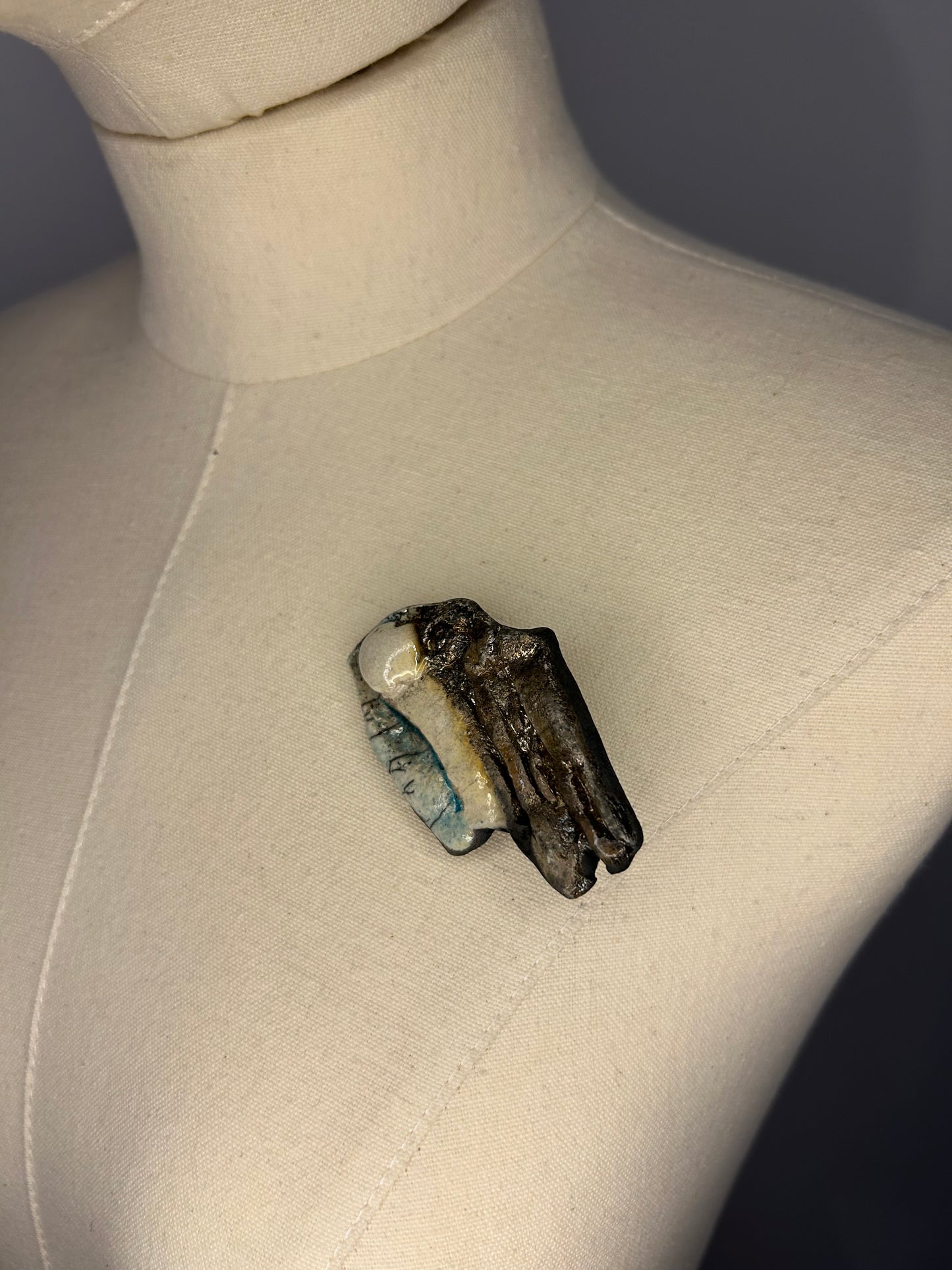 Unusual ‘lump” Brooch