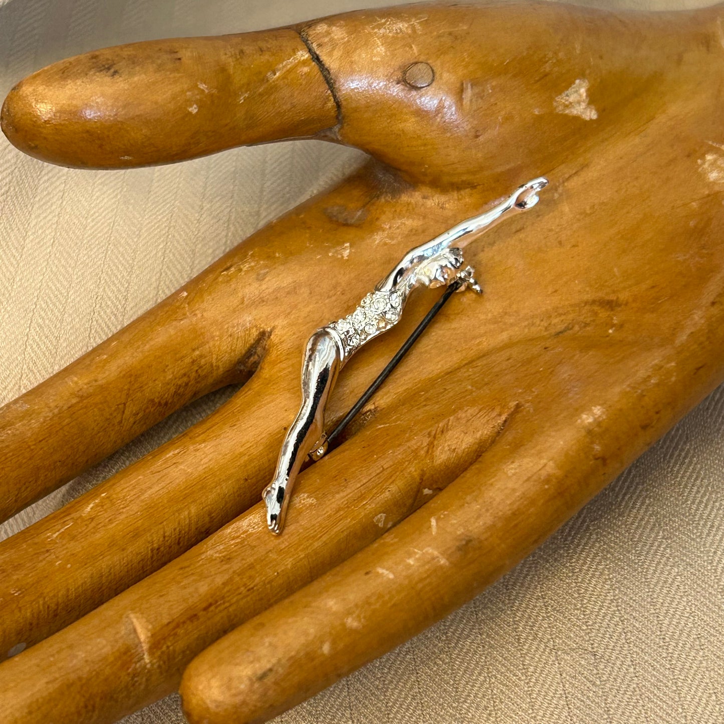 Diver brooch