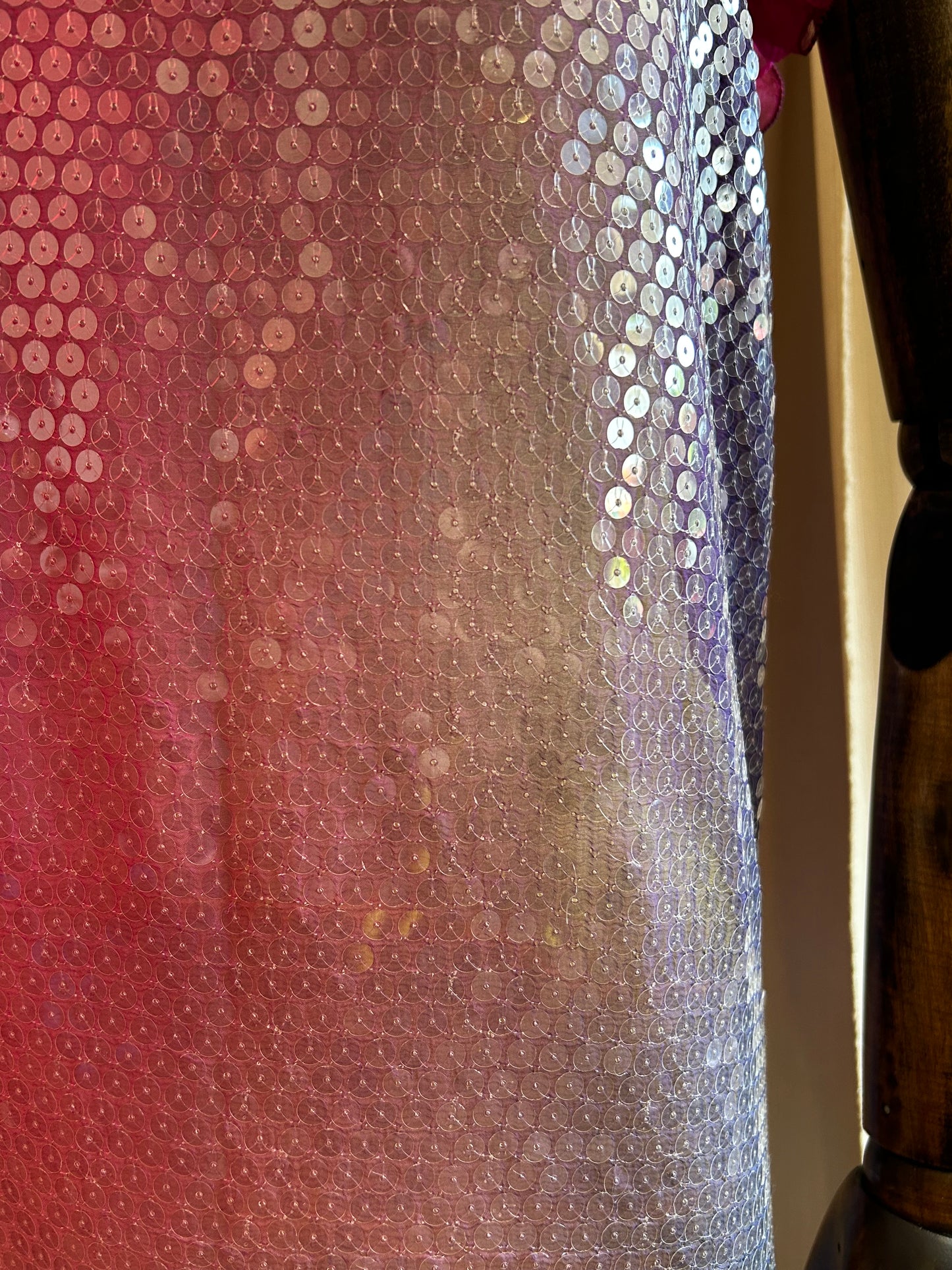 Silk Sequin Dress