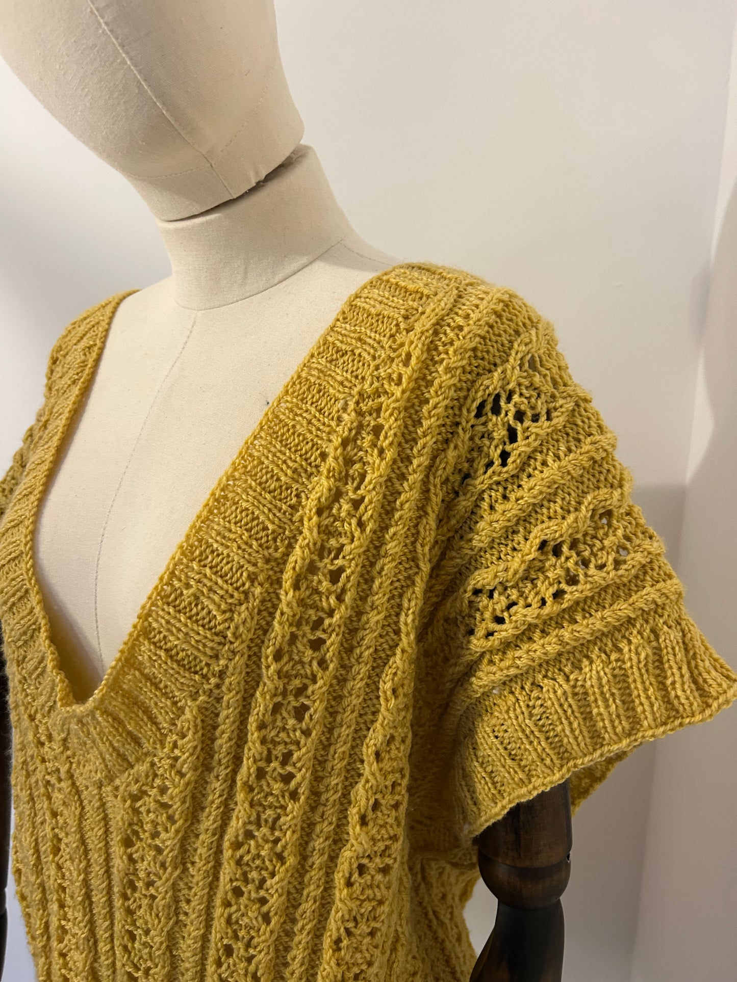 Golden Knitted Tank