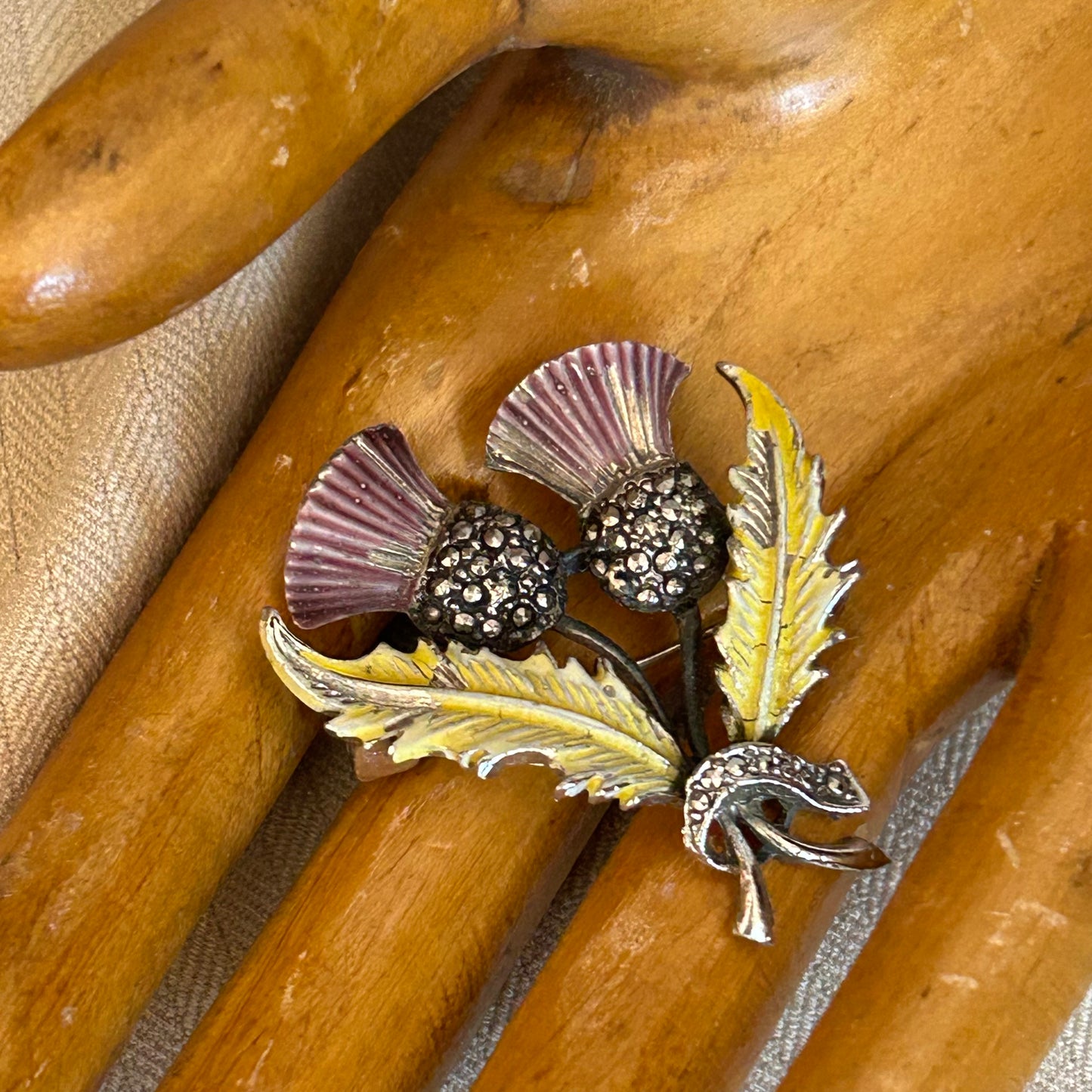 Thistle Brooch