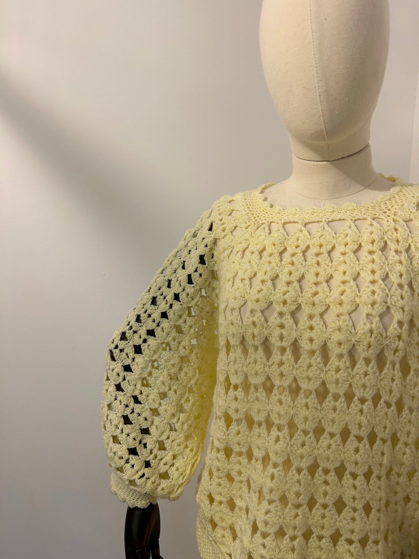 Lemon Crochet Jumper