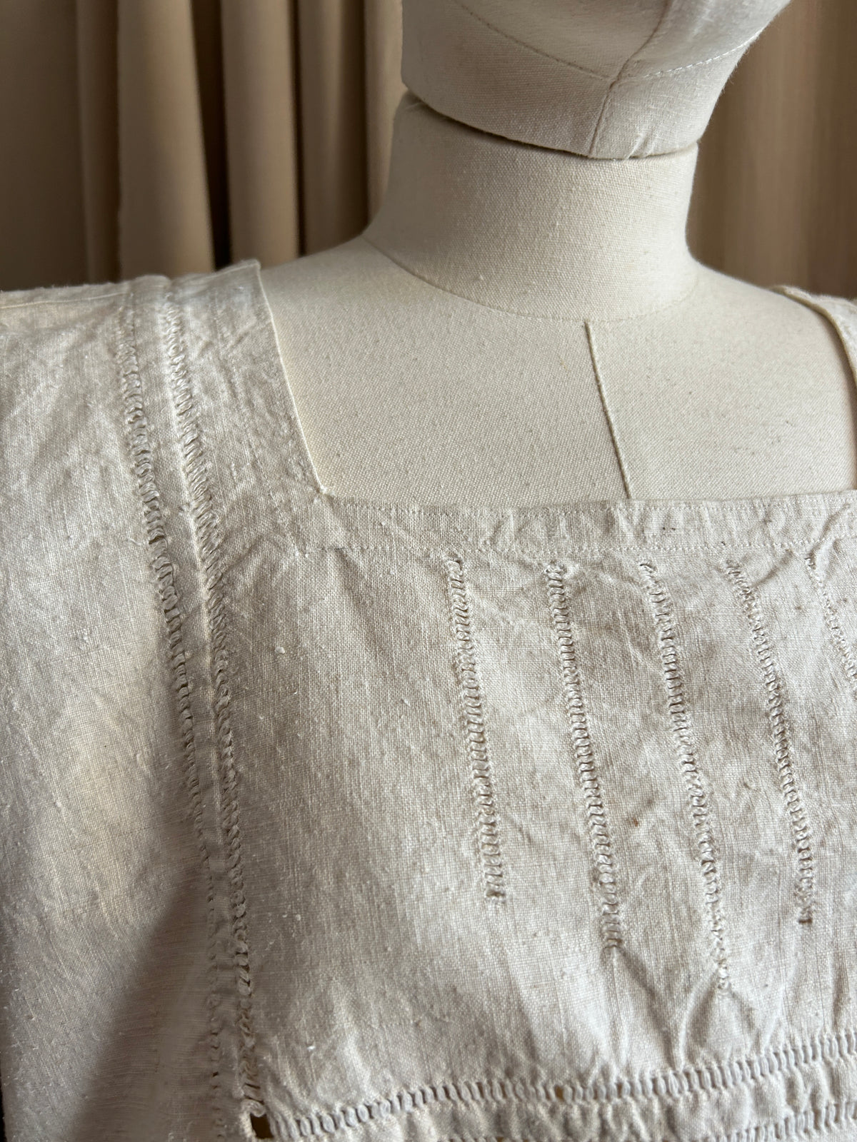Linen Workwear Dress