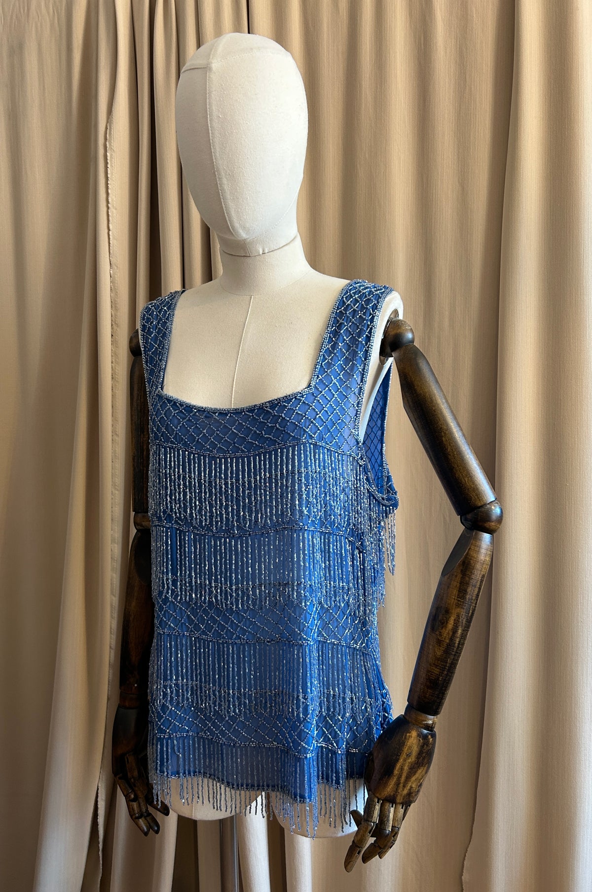 Boxy Beaded Top