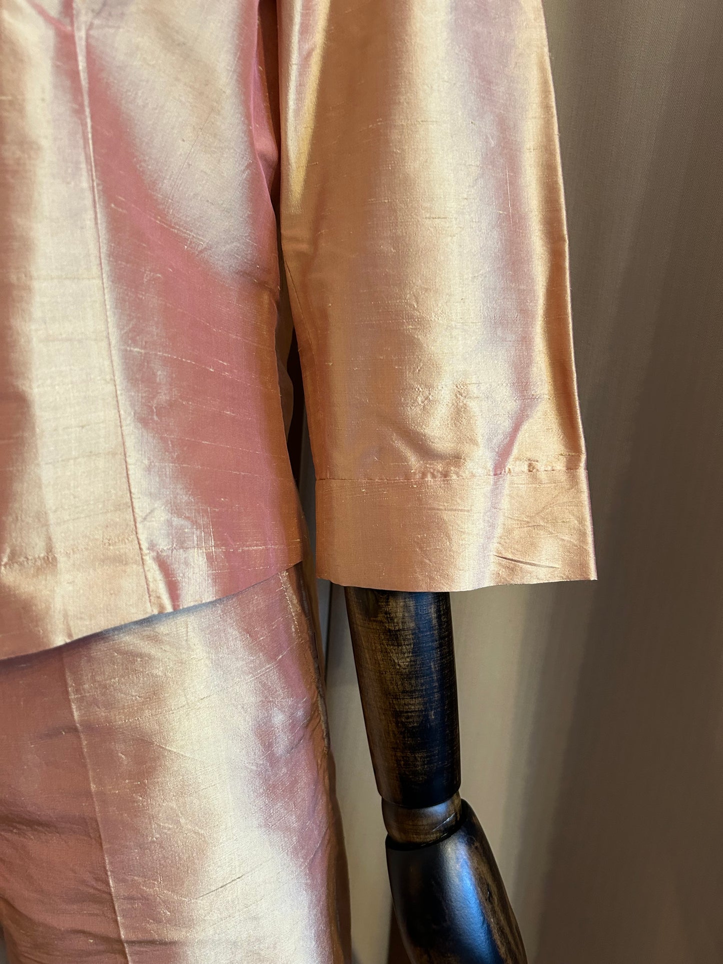 Golden Thai Silk Suit