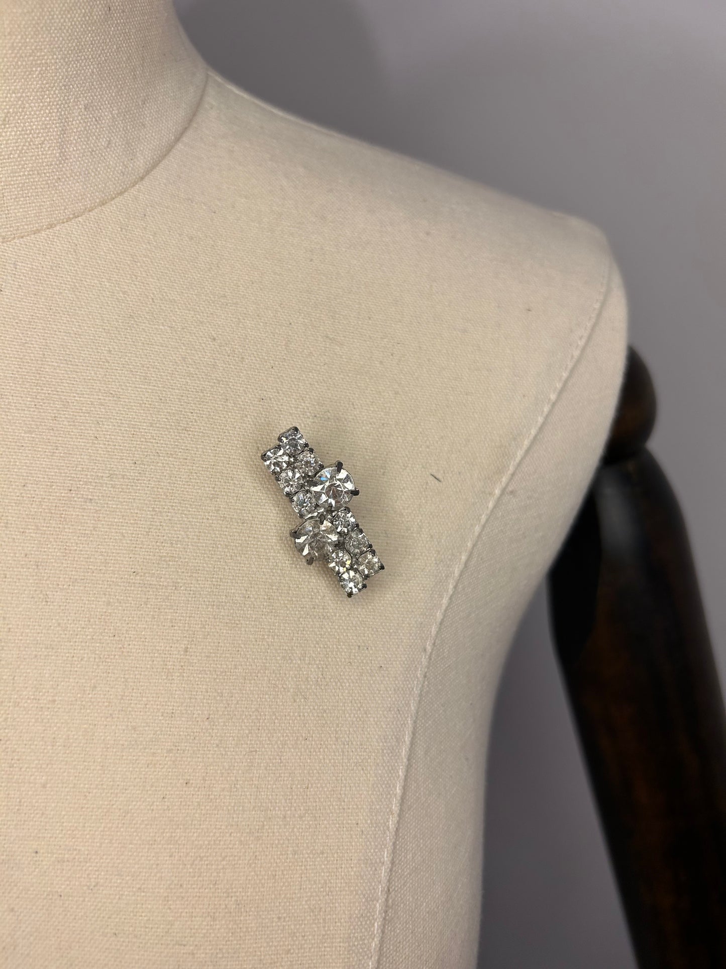 Diamanté Small Brooch