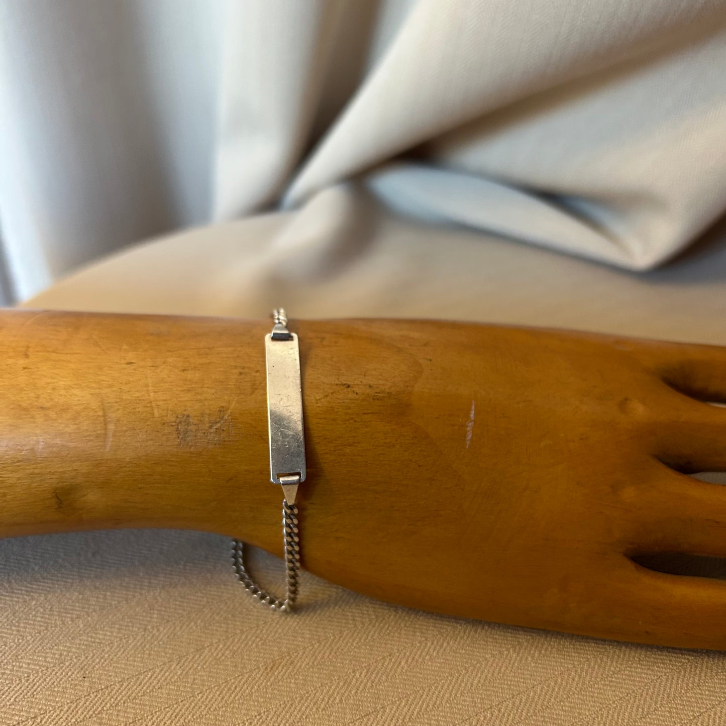Sterling Silver ID Bracelet