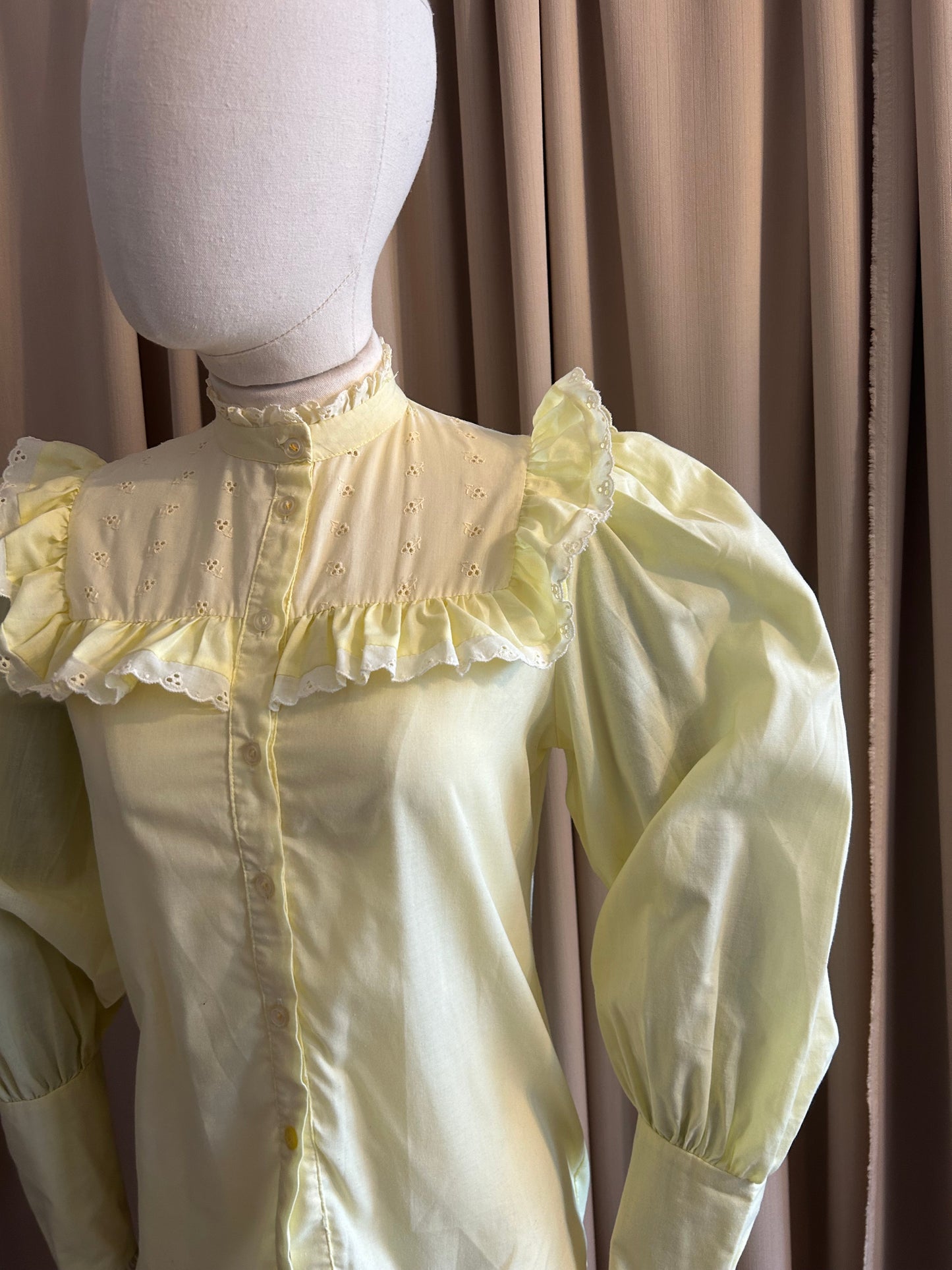 Lemon Prairie Blouse