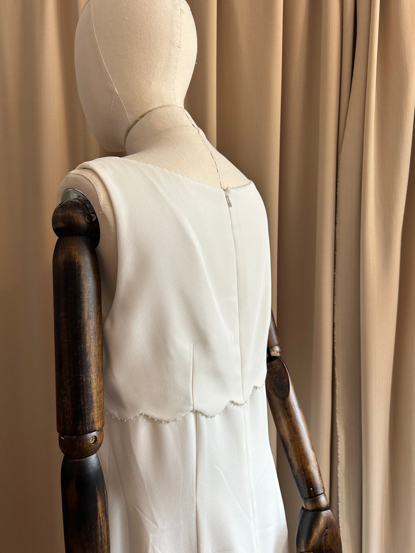 Scalloped Pearl Dress and Blazer