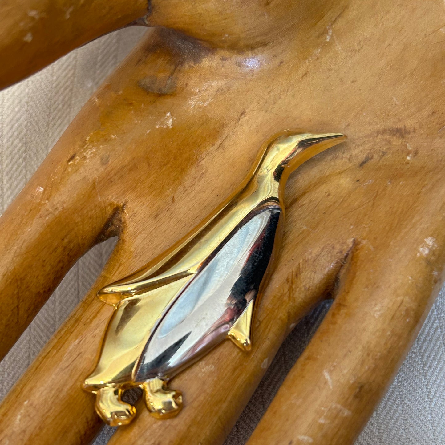 Happy Little Penguin Brooch