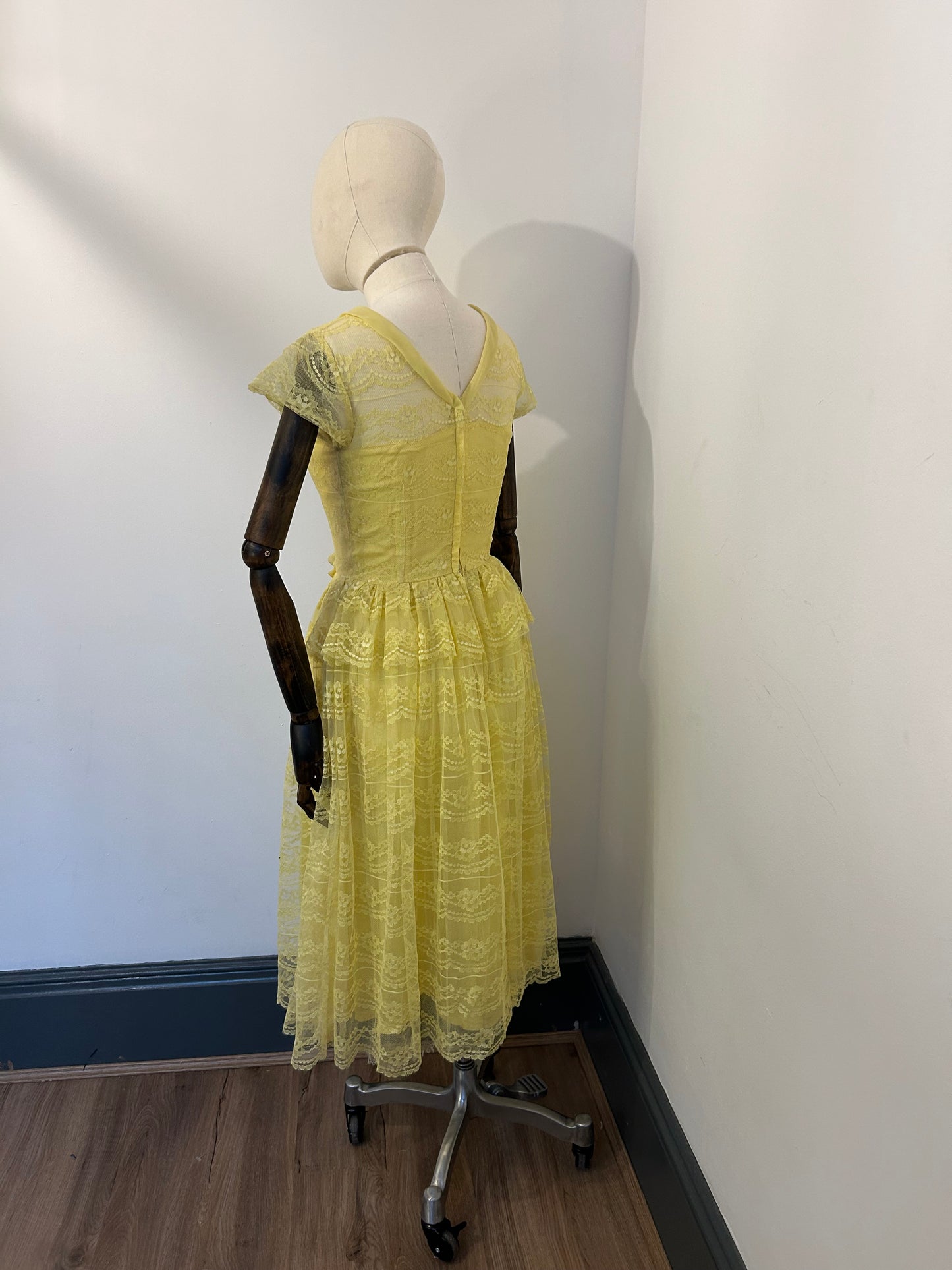 Yellow Lace Dress