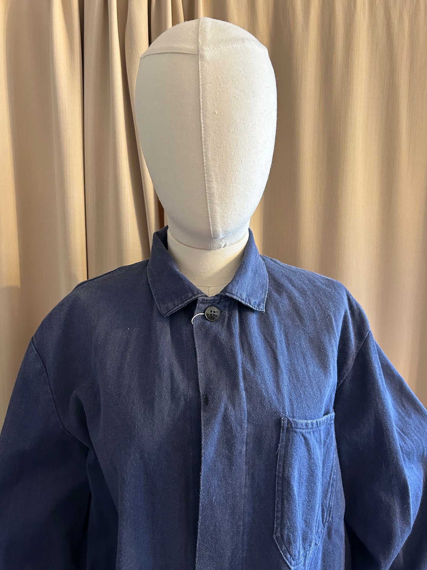 Distressed French Workwear Jacket