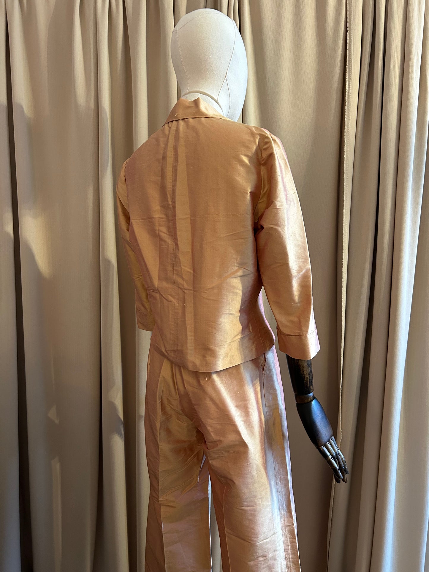 Golden Thai Silk Suit