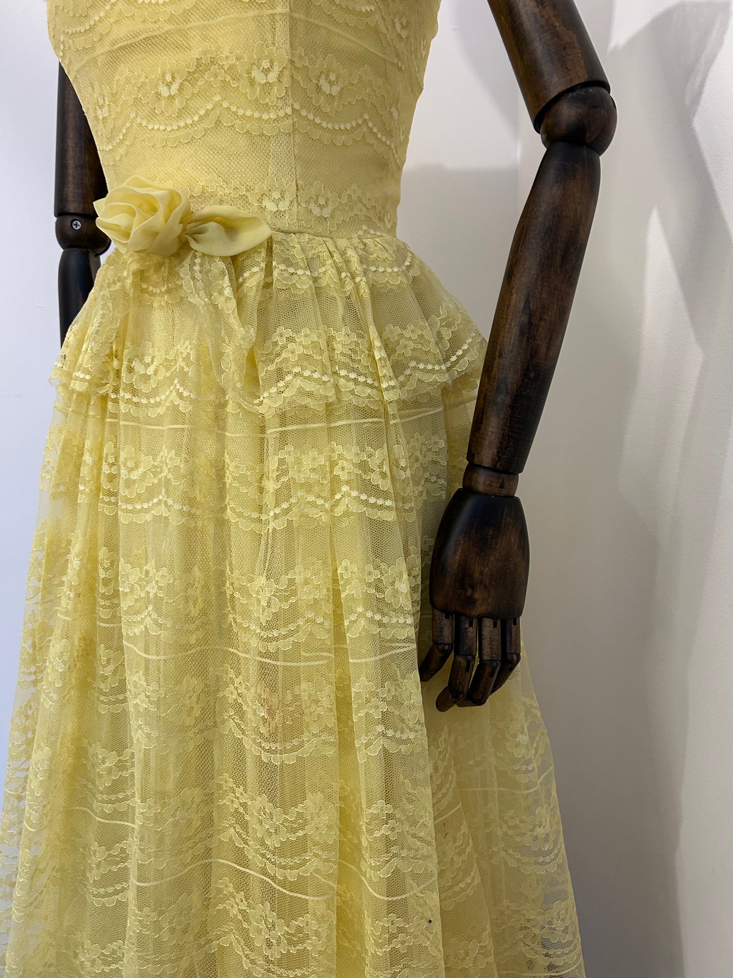 Yellow Lace Dress