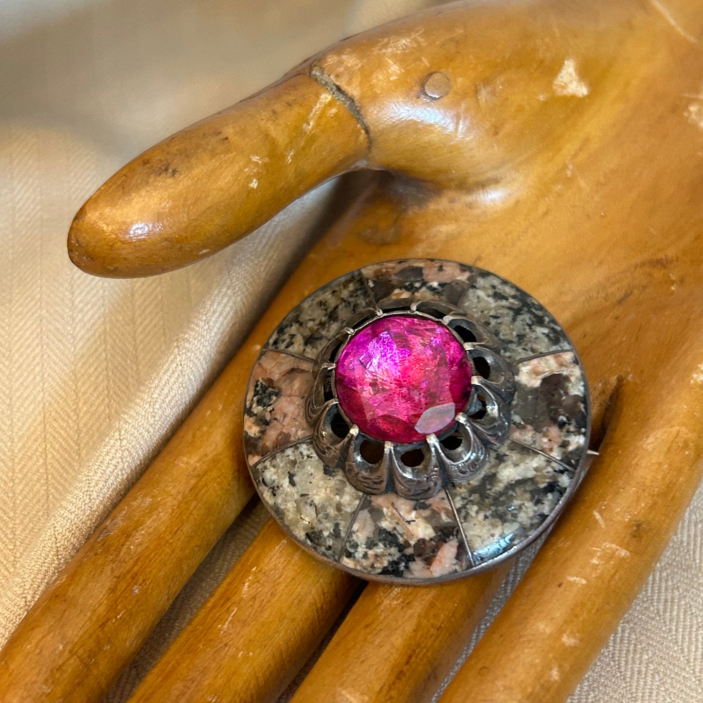 Antique Silver Brooch