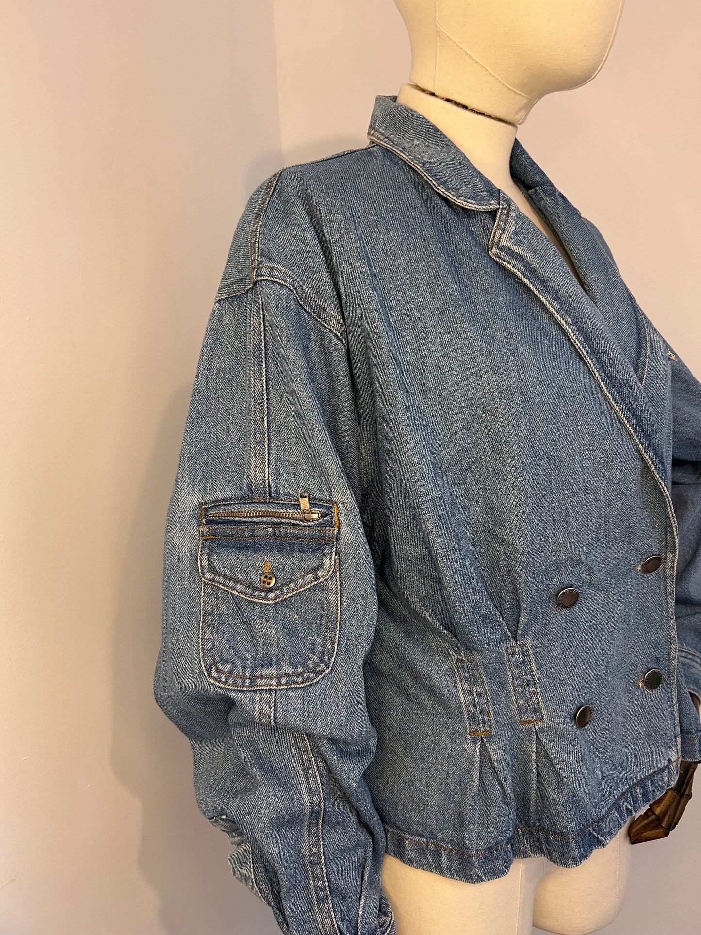 1980s denim jacket