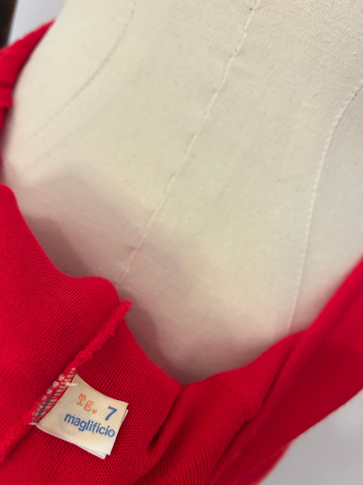 Red and White Tracksuit Bottoms