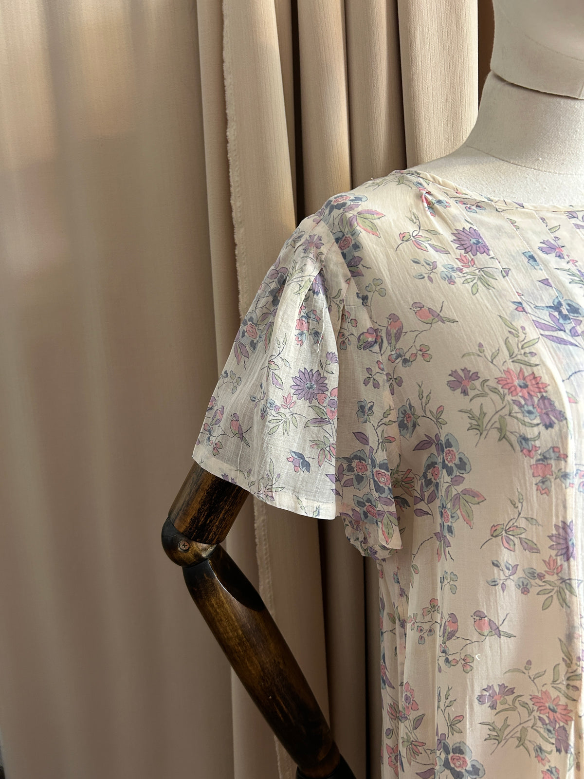 Antique Floral Dress